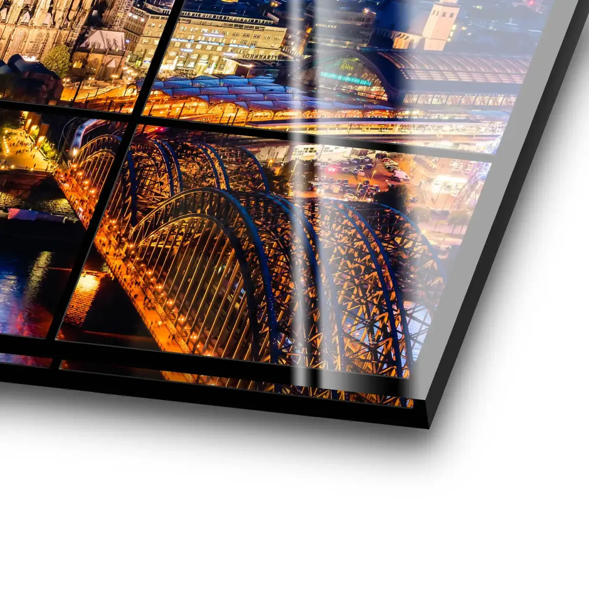 Köln Skyline View Acrylglas Bild