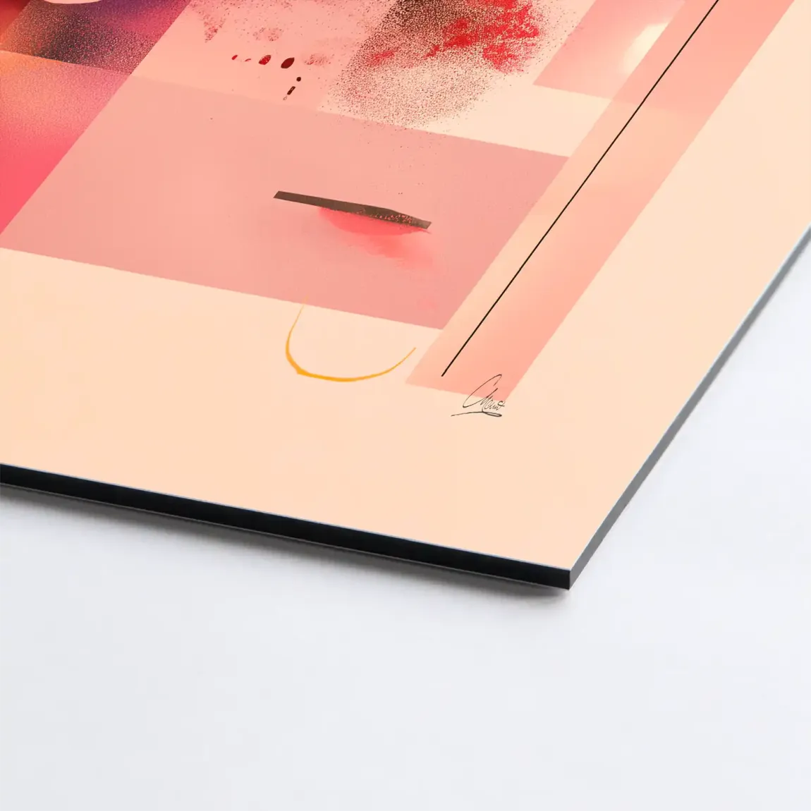 Infinite Glow Alu Dibond Bild