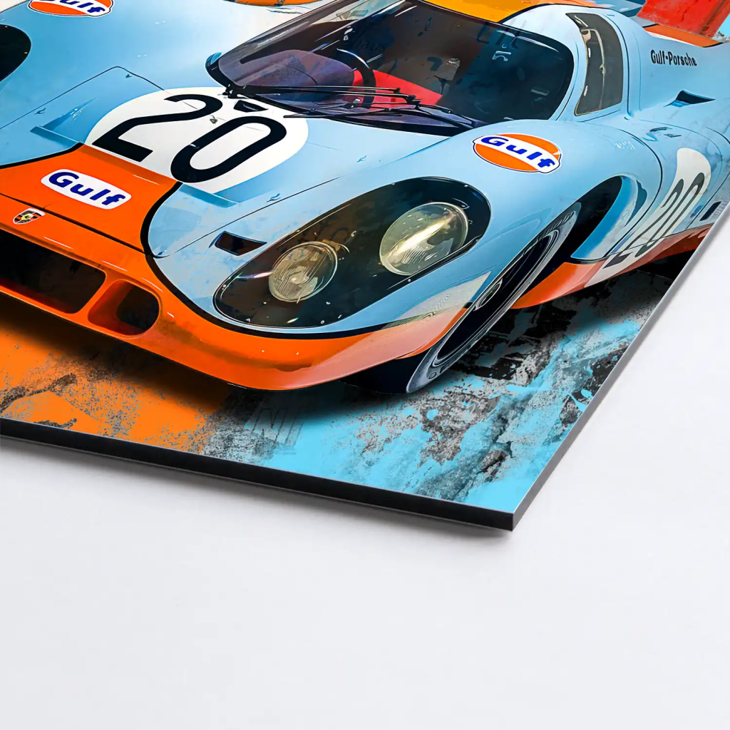 Steve Racing Is Life AluDibond Bild INGALERIE