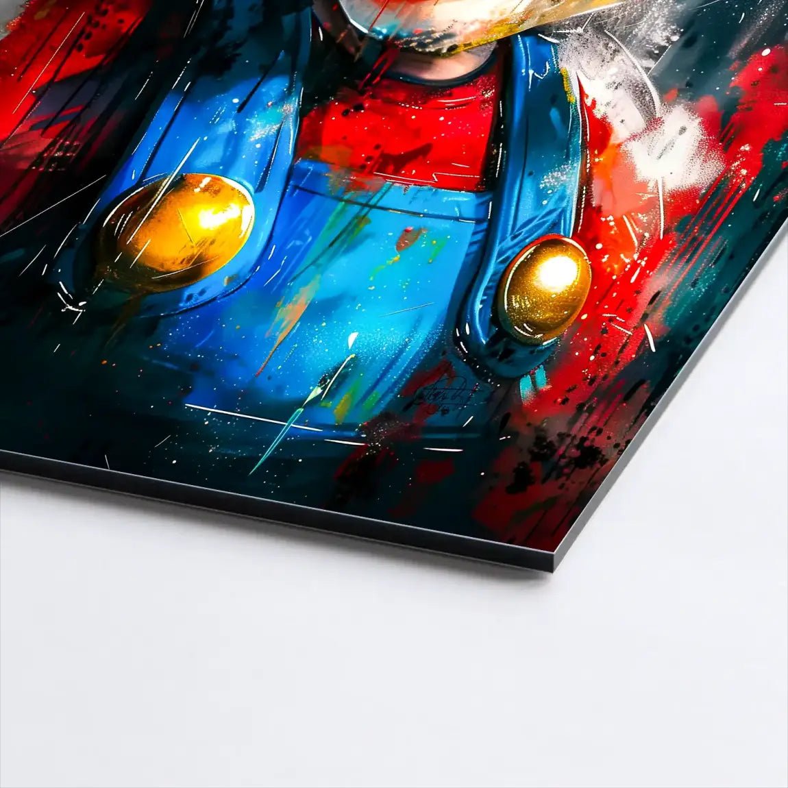 Abstrakt Mario Nr.2 Alu Dibond Bild INGALERIE