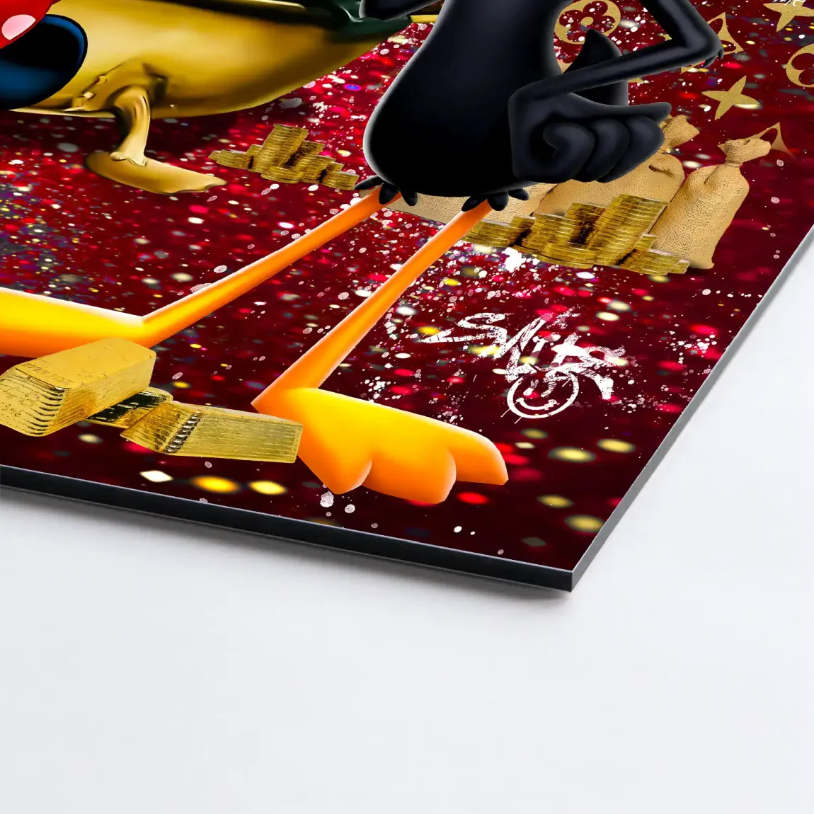 Luxury Duck Party AluDibond Bild