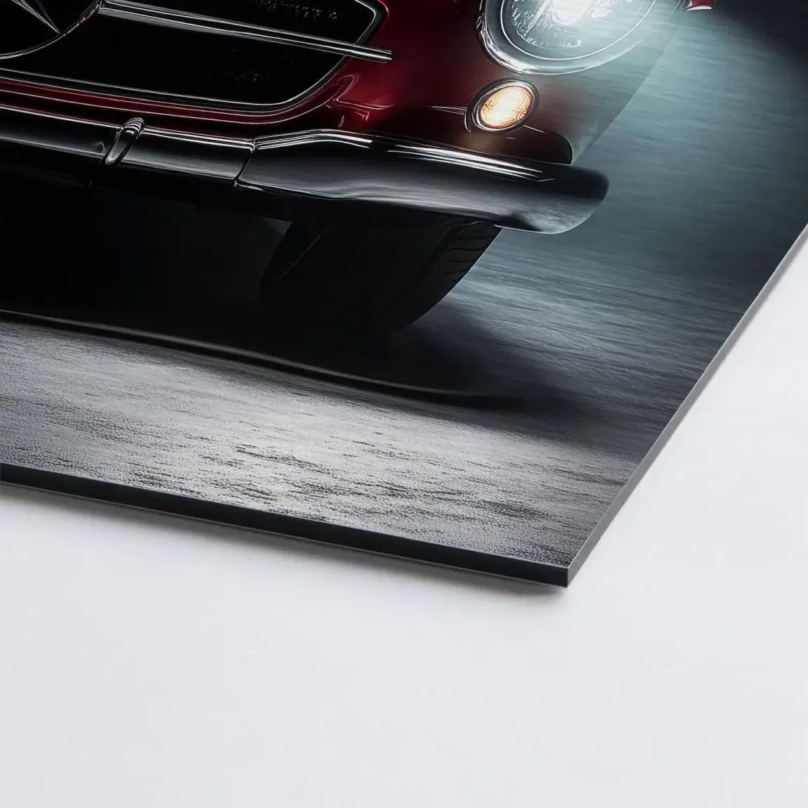 Red Legend Mercedes 300SL Alu Gebürstet Bild