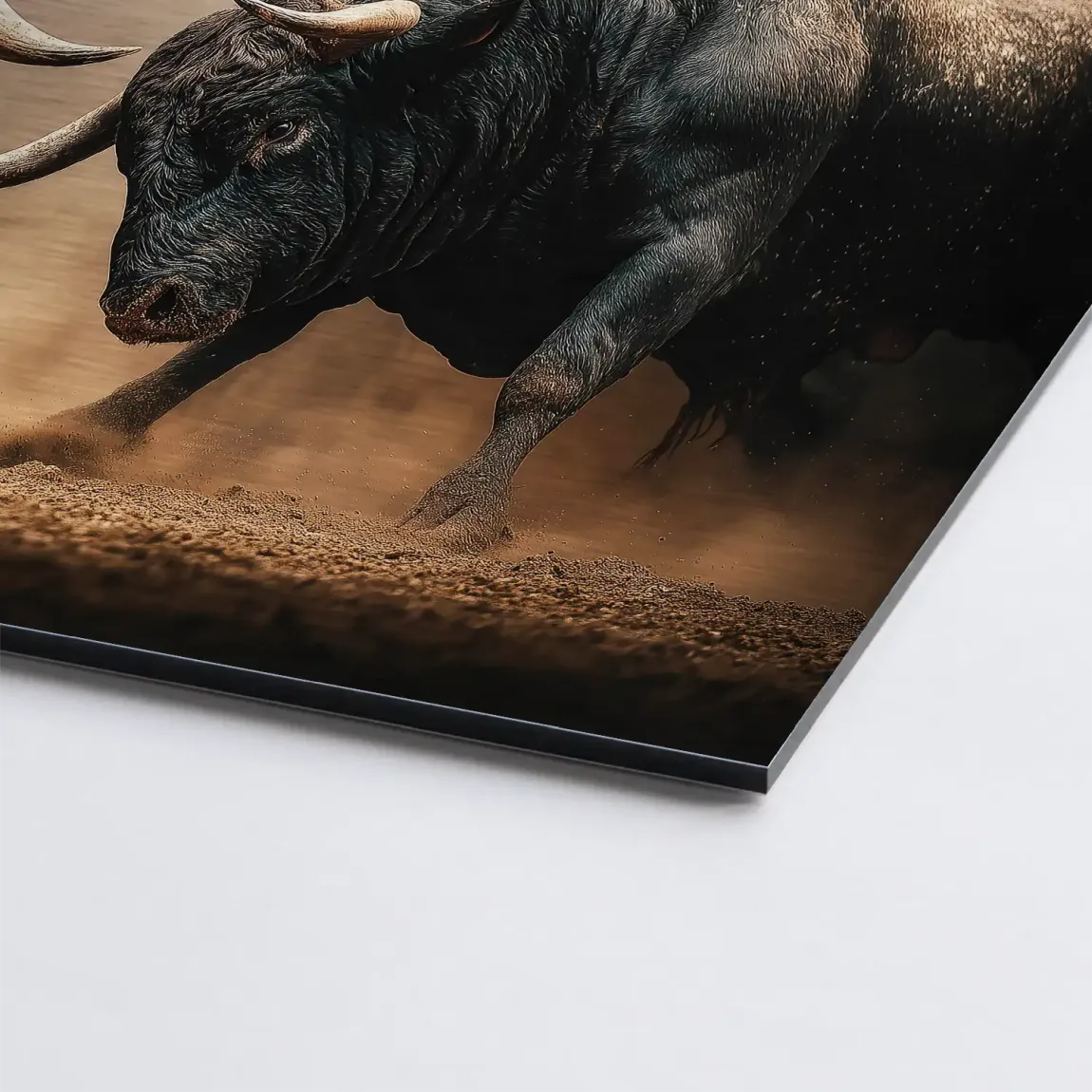 Bulls of Valor Alu Dibond Gebürstet