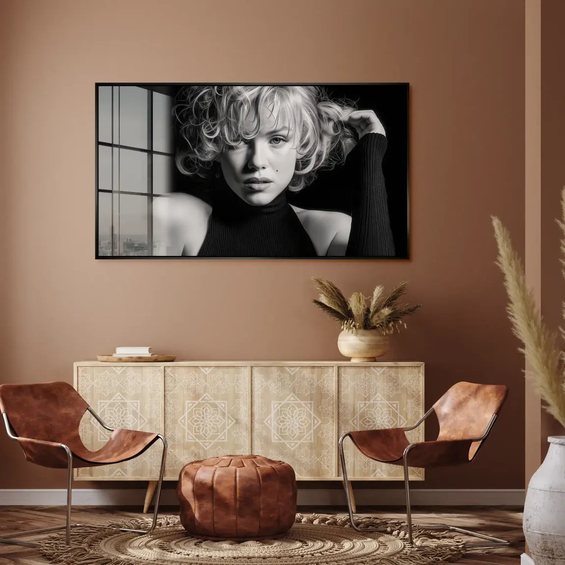 Marilyn Monroe Velvet Icon Acrylglas Bild