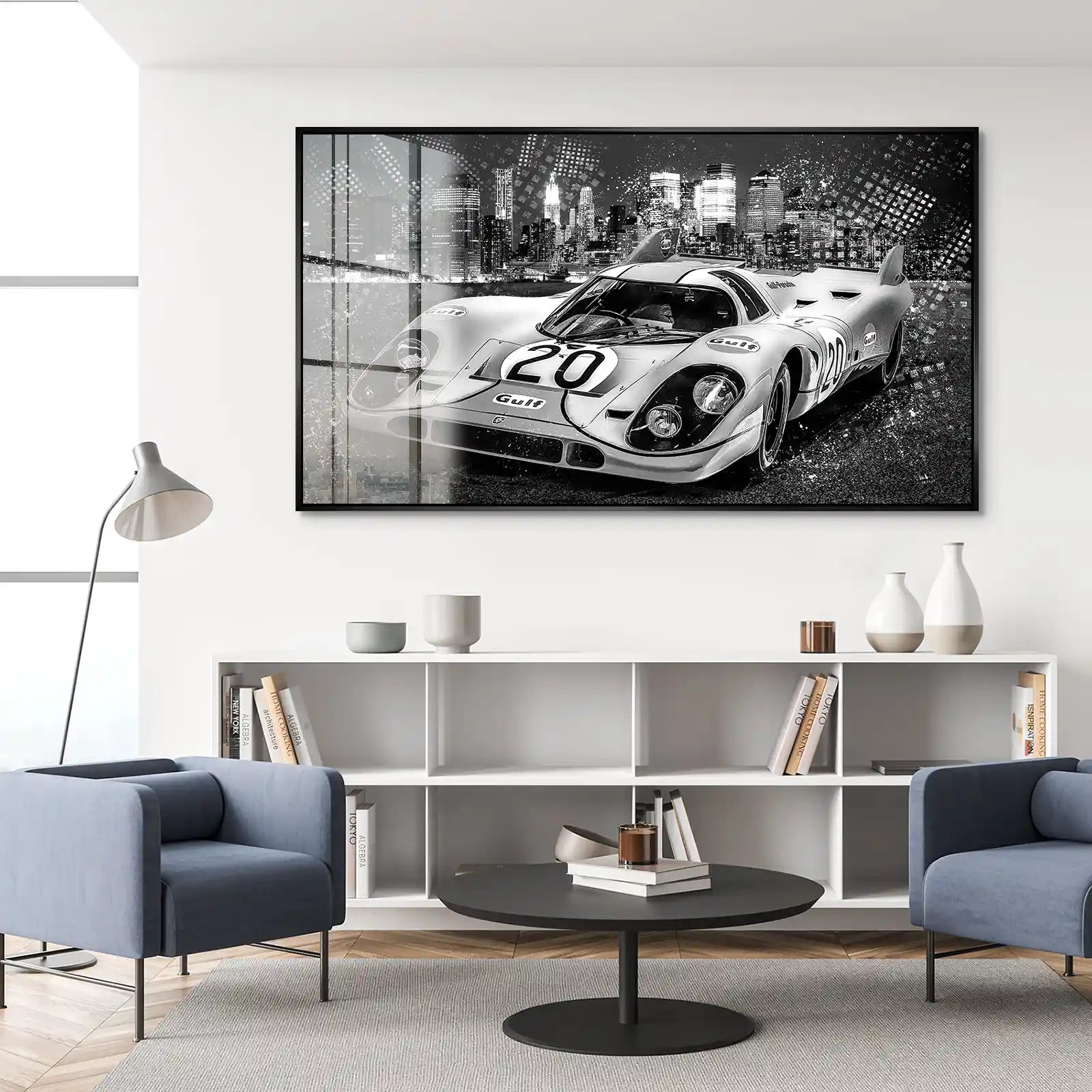 Porsche 917 Black Style Acrylglas Bild INGALERIE