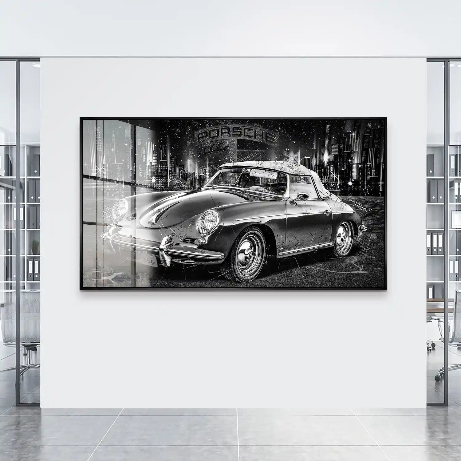 Porsche 356 Modern Acrylglas Bild INGALERIE