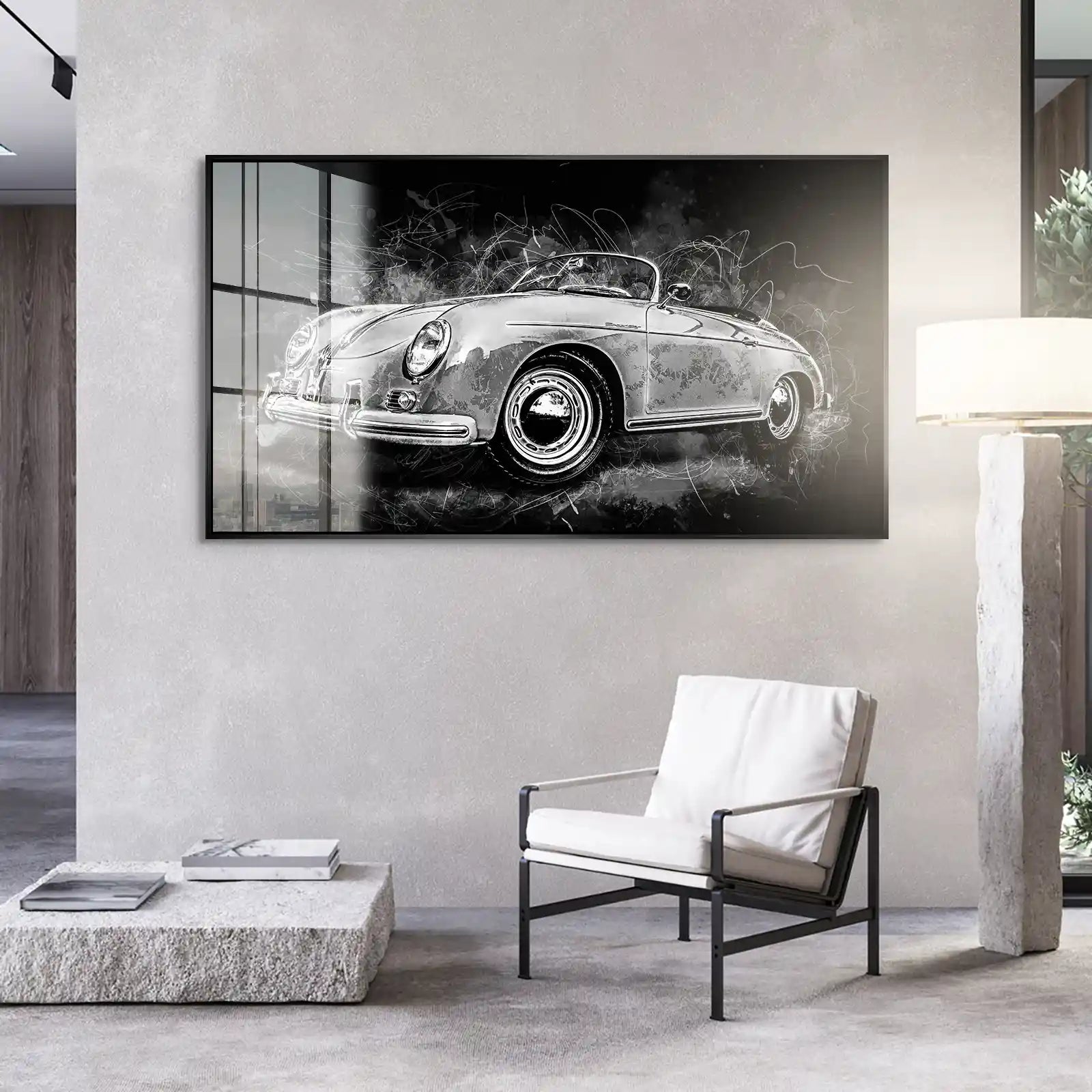 Porsche Speedster City Style Acrylglas Bild INGALERIE