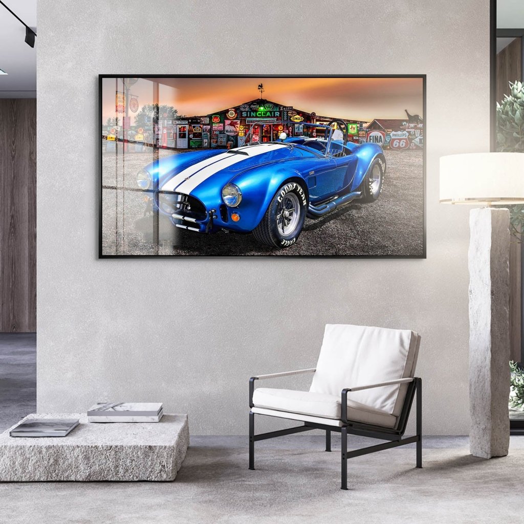 AC Cobra Abstrakt USA Acrylglas Bild INGALERIE