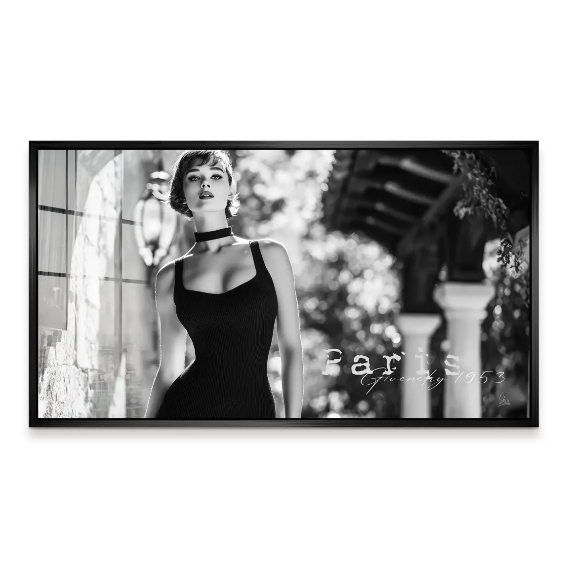 Audrey Hepburn Givenchy Acrylglas Bild