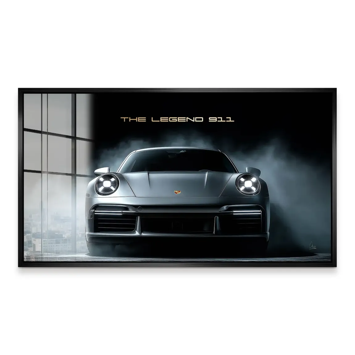 911 Silver Legend Acrylglas Bild