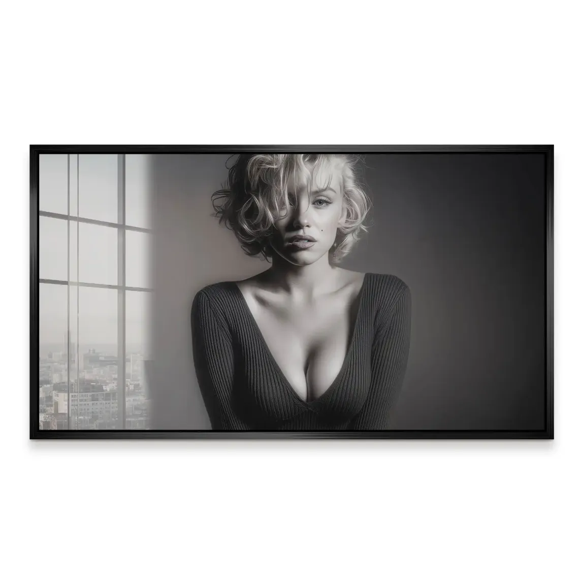 Marilyn Monroe Glam Night Acrylglas Bild