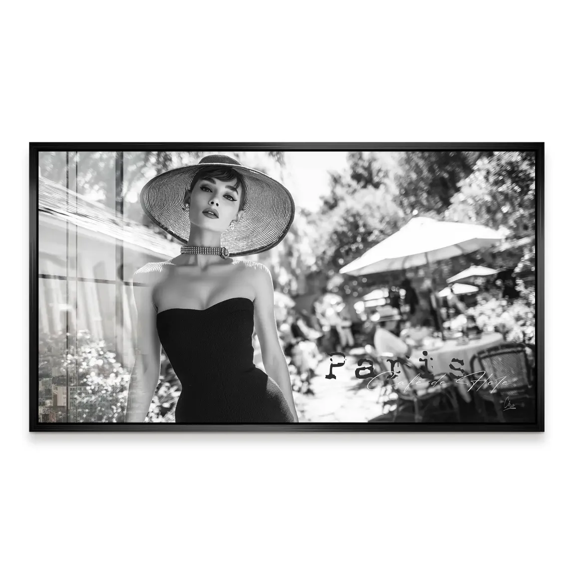 Audrey Hepburn Summer Style Acrylglas Bild