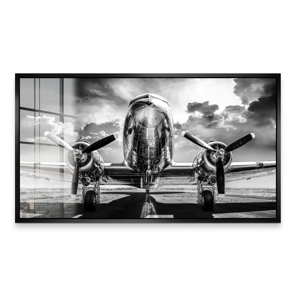 DC3 Flugzeug Acrylglas Bild INGALERIE