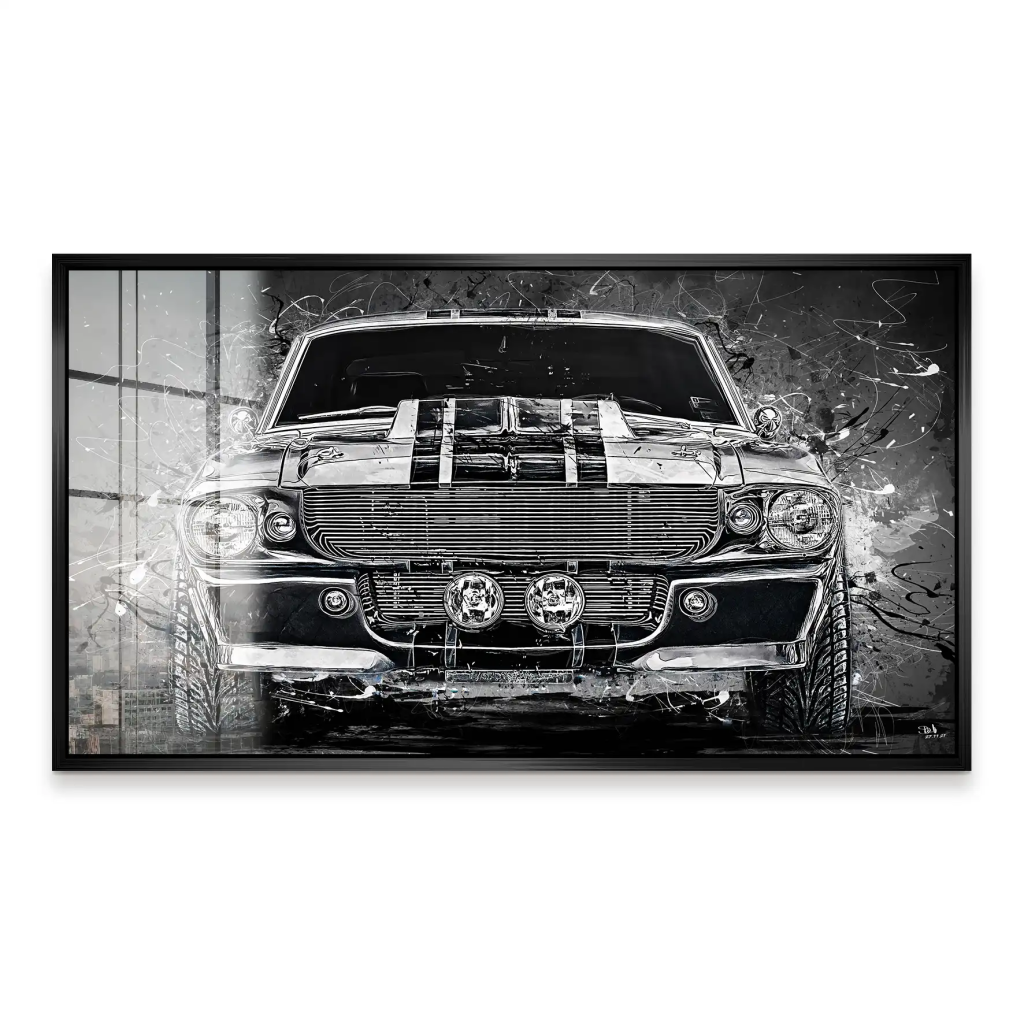 Ford Mustang Elenore Abstrakt Acrylglas Bild INGALERIE