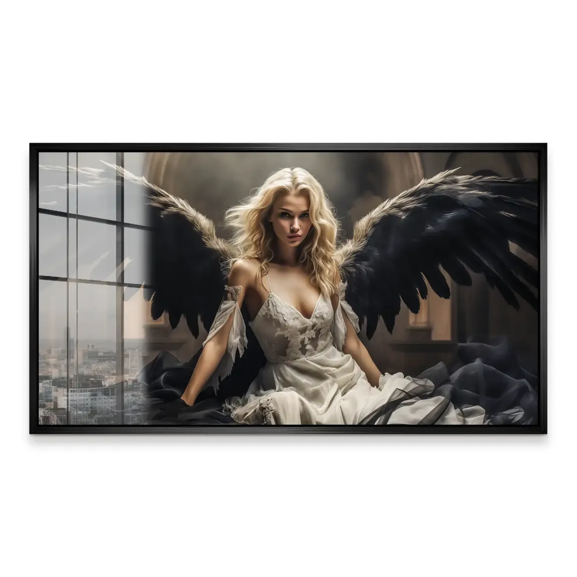 Blackwing Angel Art Acrylglas Bild