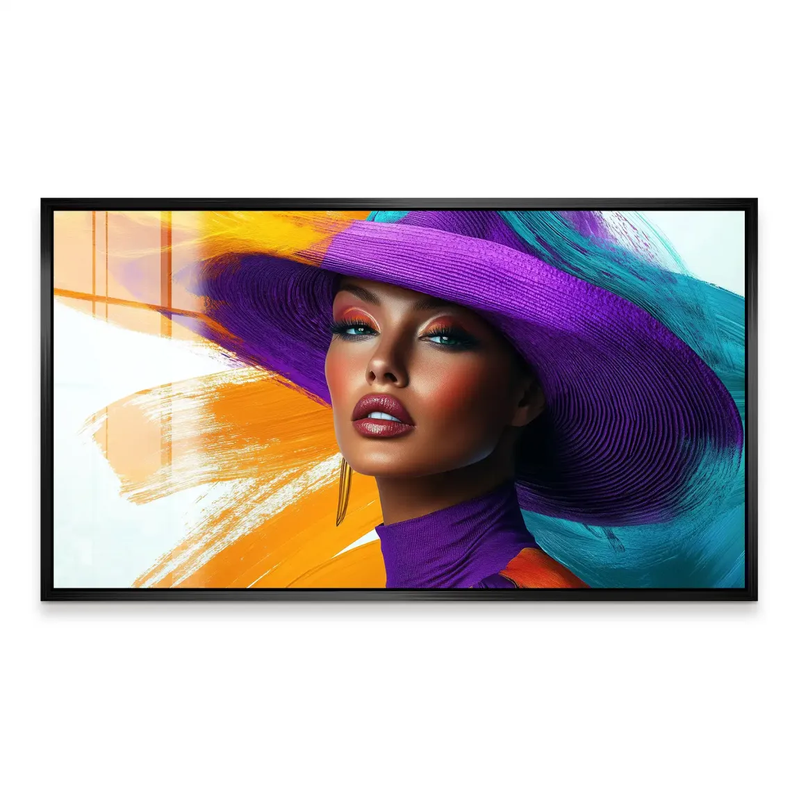 Vivid Fashion Color Art Acrylglas Bild