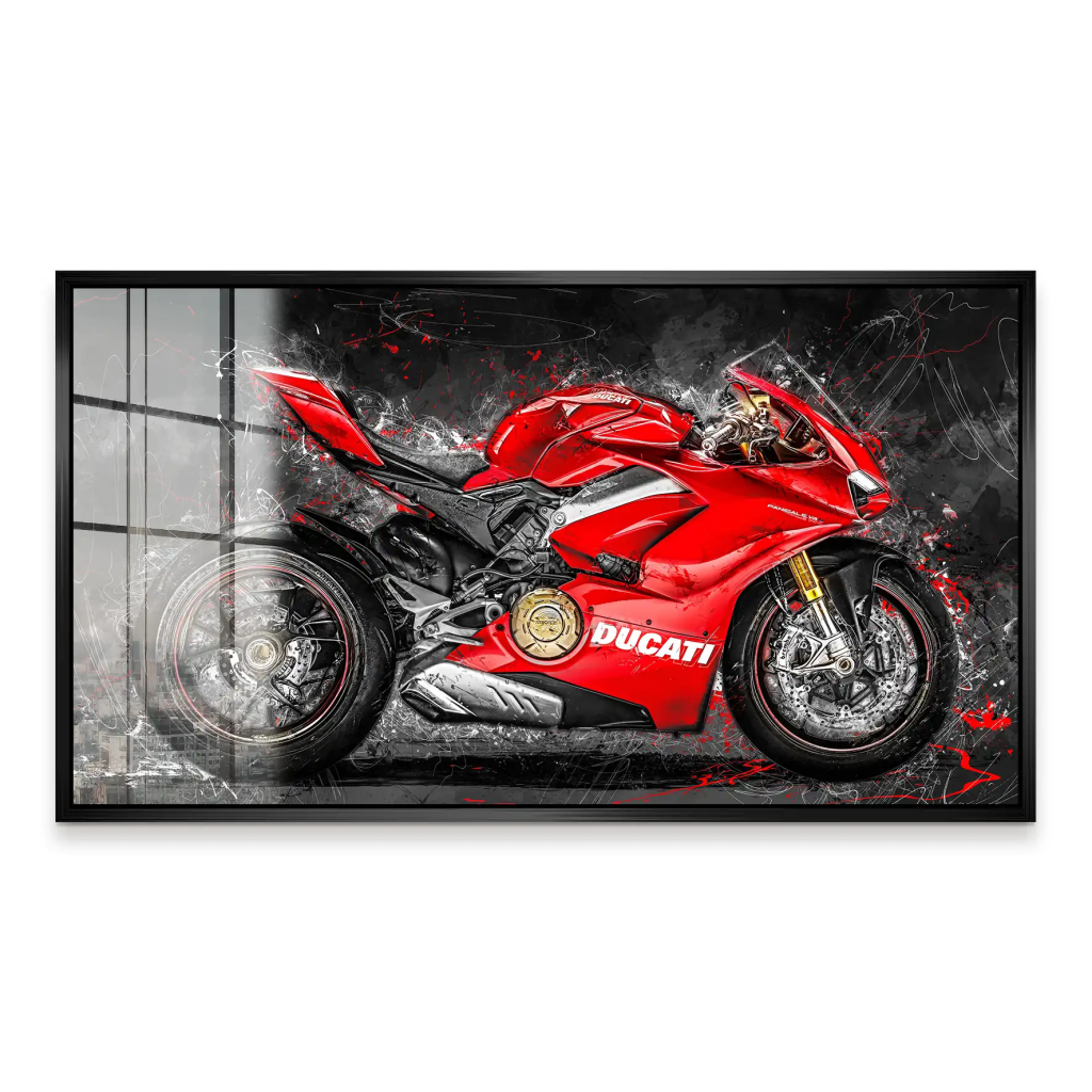 Ducati Panigale Abstrakt Acrylglas Bild INGALERIE