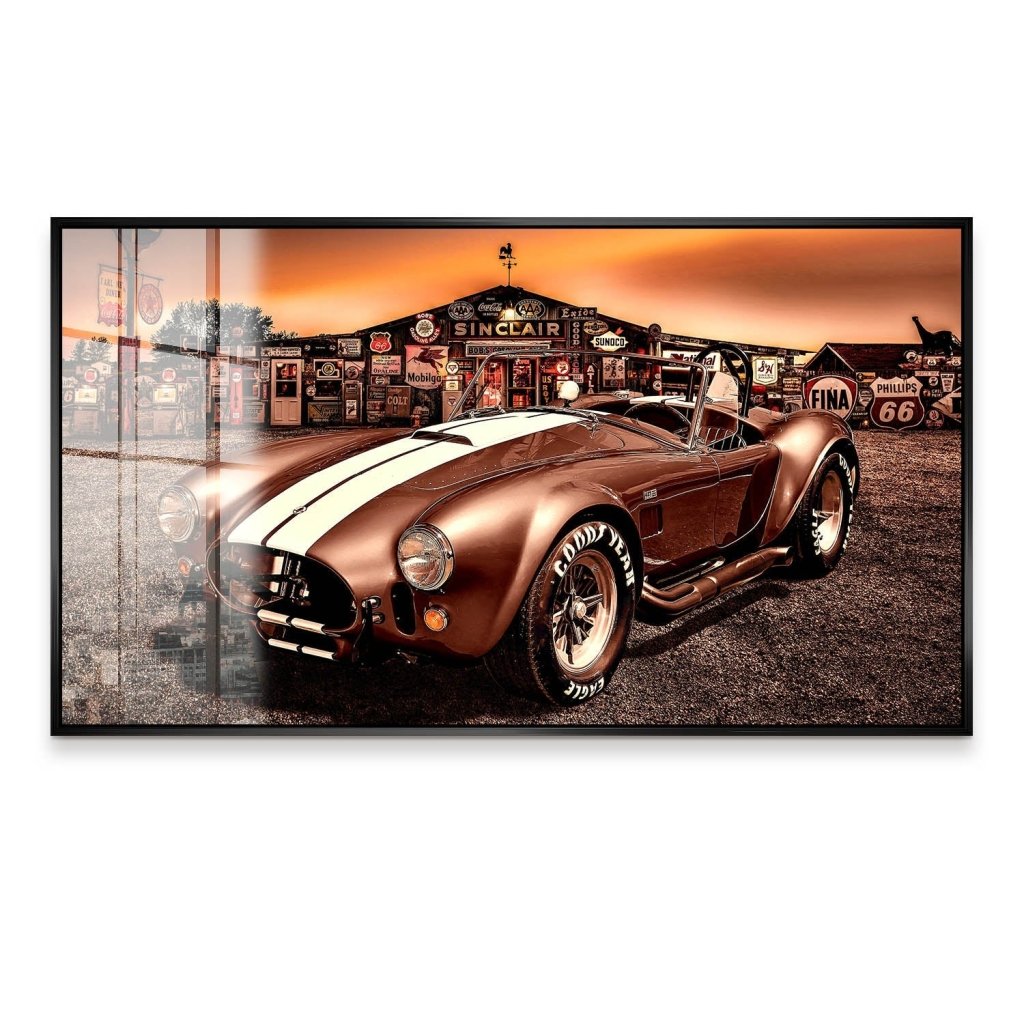 AC Cobra Abstrakt Sunset Acrylglas Bild INGALERIE