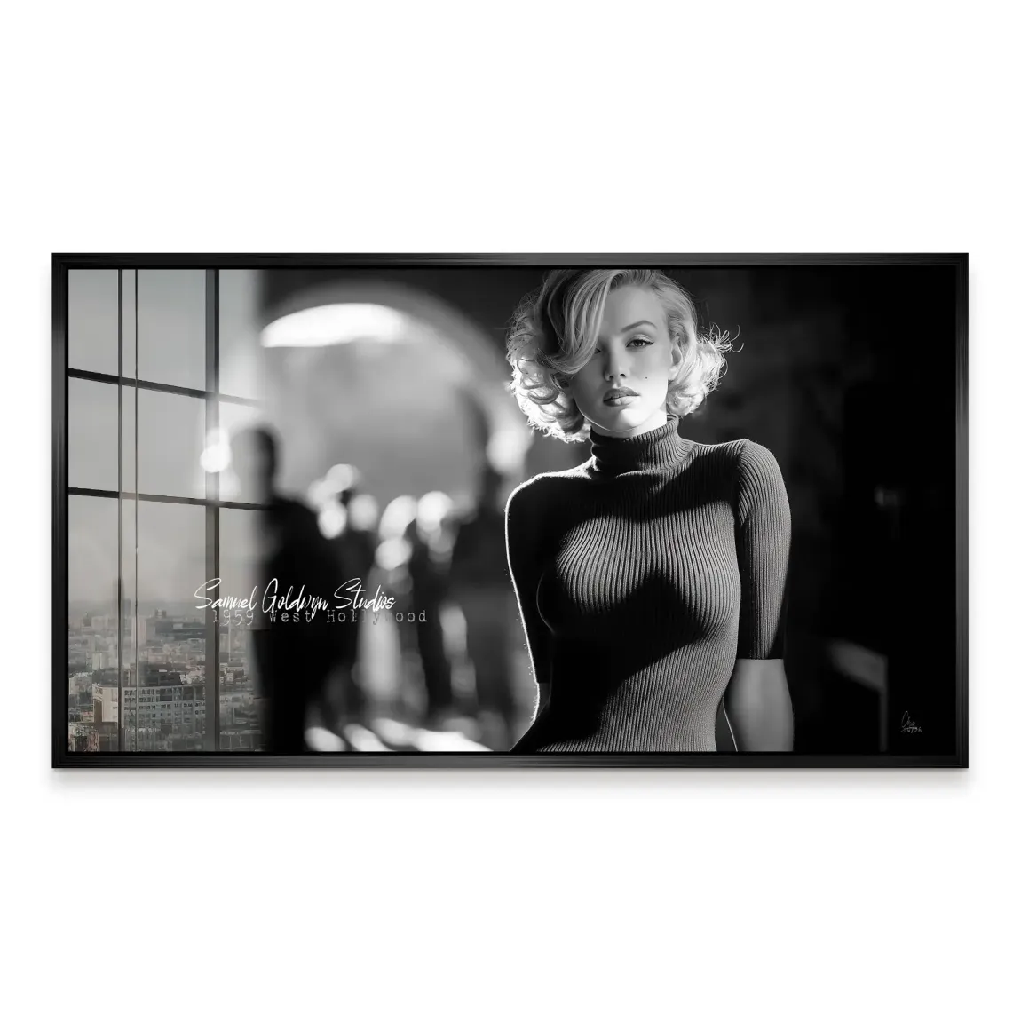 Marilyn Monroe Studio Acrylglasbild