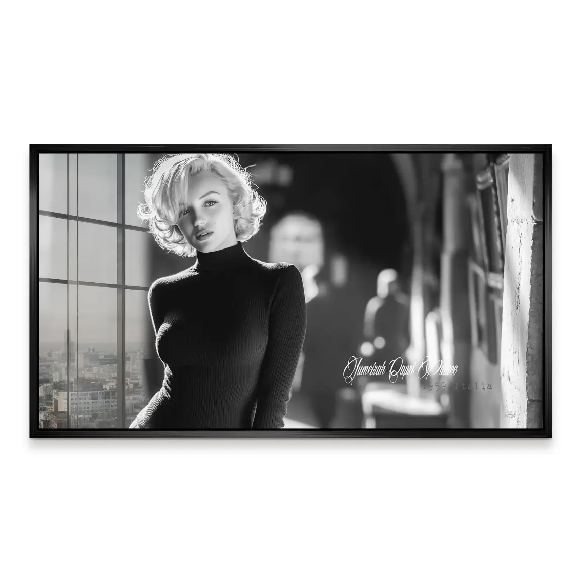 Marilyn Monroe Capri Acrylglasbild
