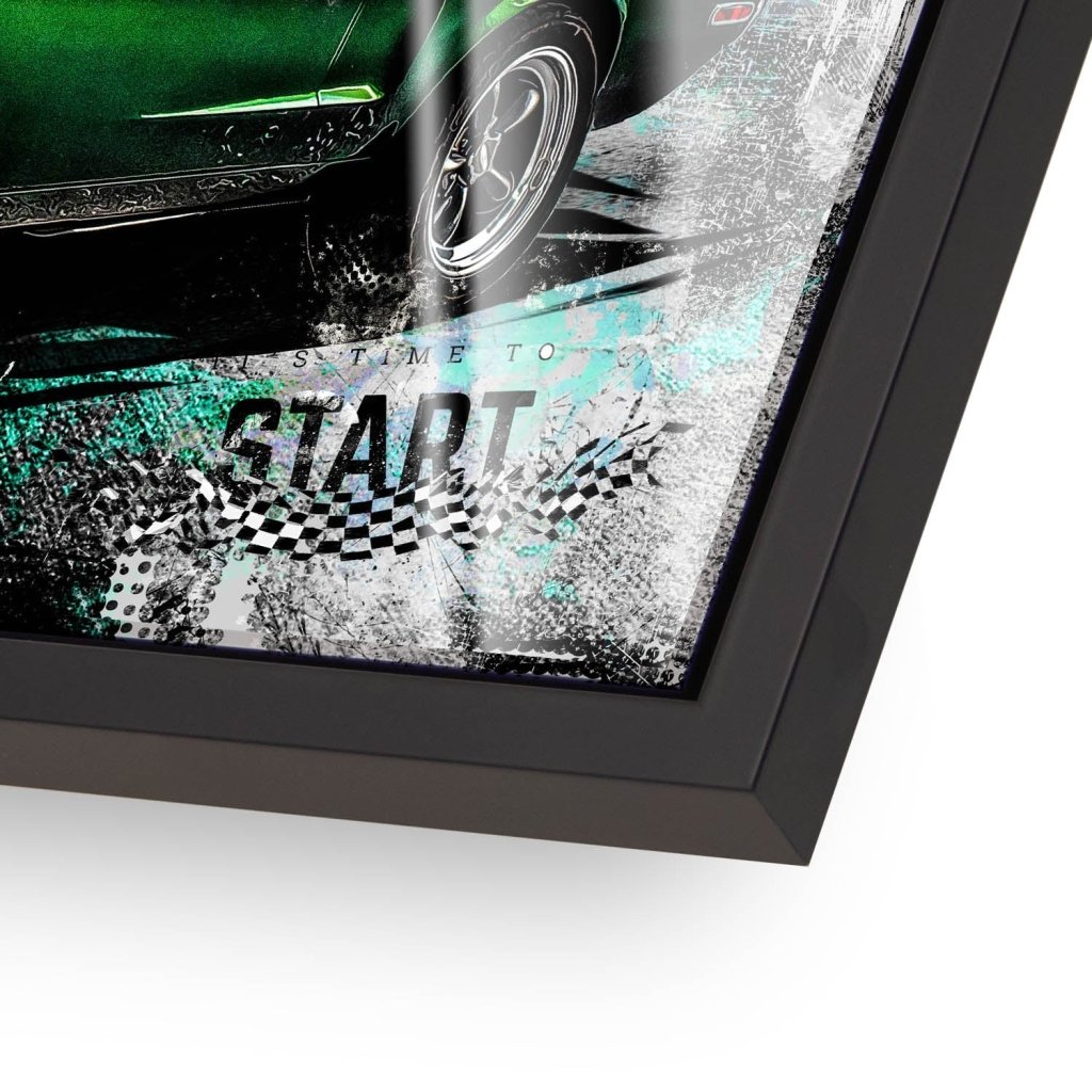 Ford Mustang Bullitt Style Acrylglas Bild INGALERIE