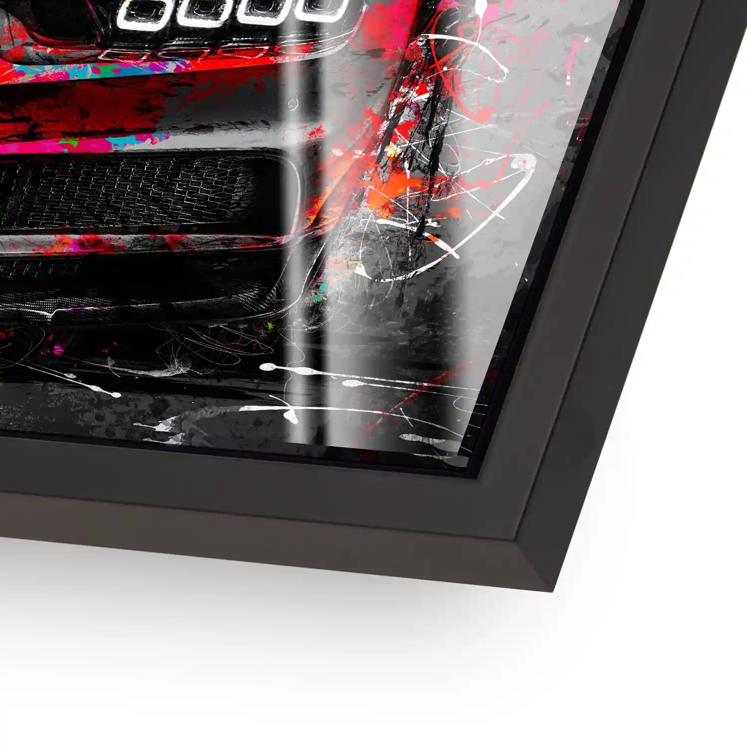 Bugatti Pop Art Style Acrylglas Bild INGALERIE