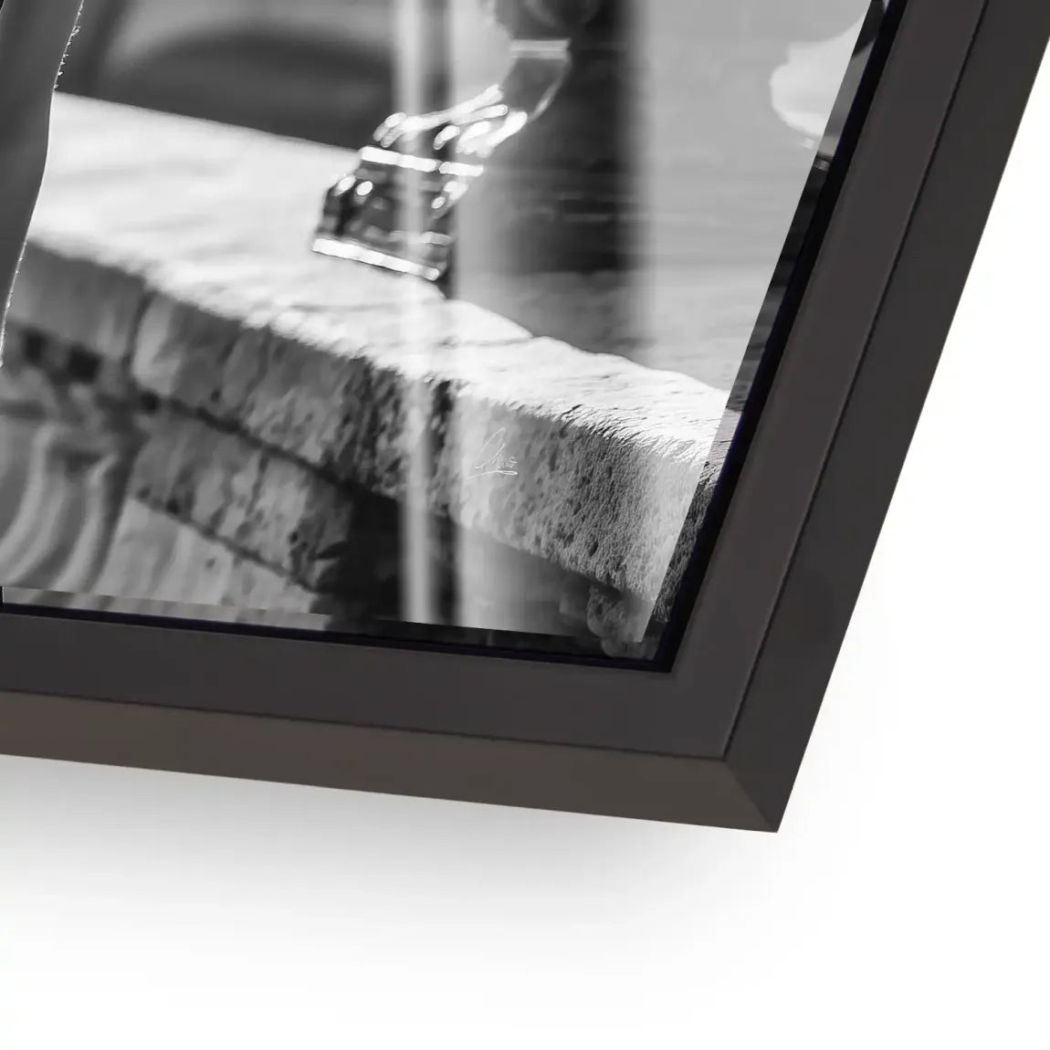 Audrey walk in Paris Acrylglas Bild