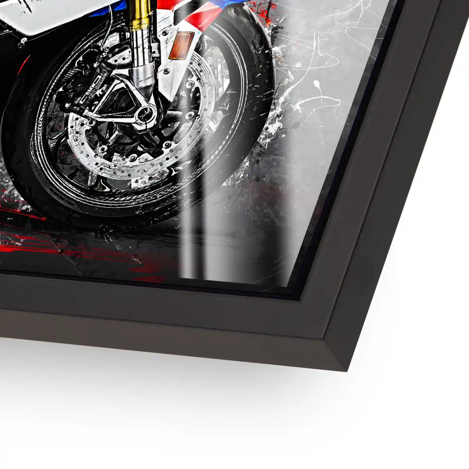 BMW S1000RR Abstrakt Acrylglas Bild INGALERIE