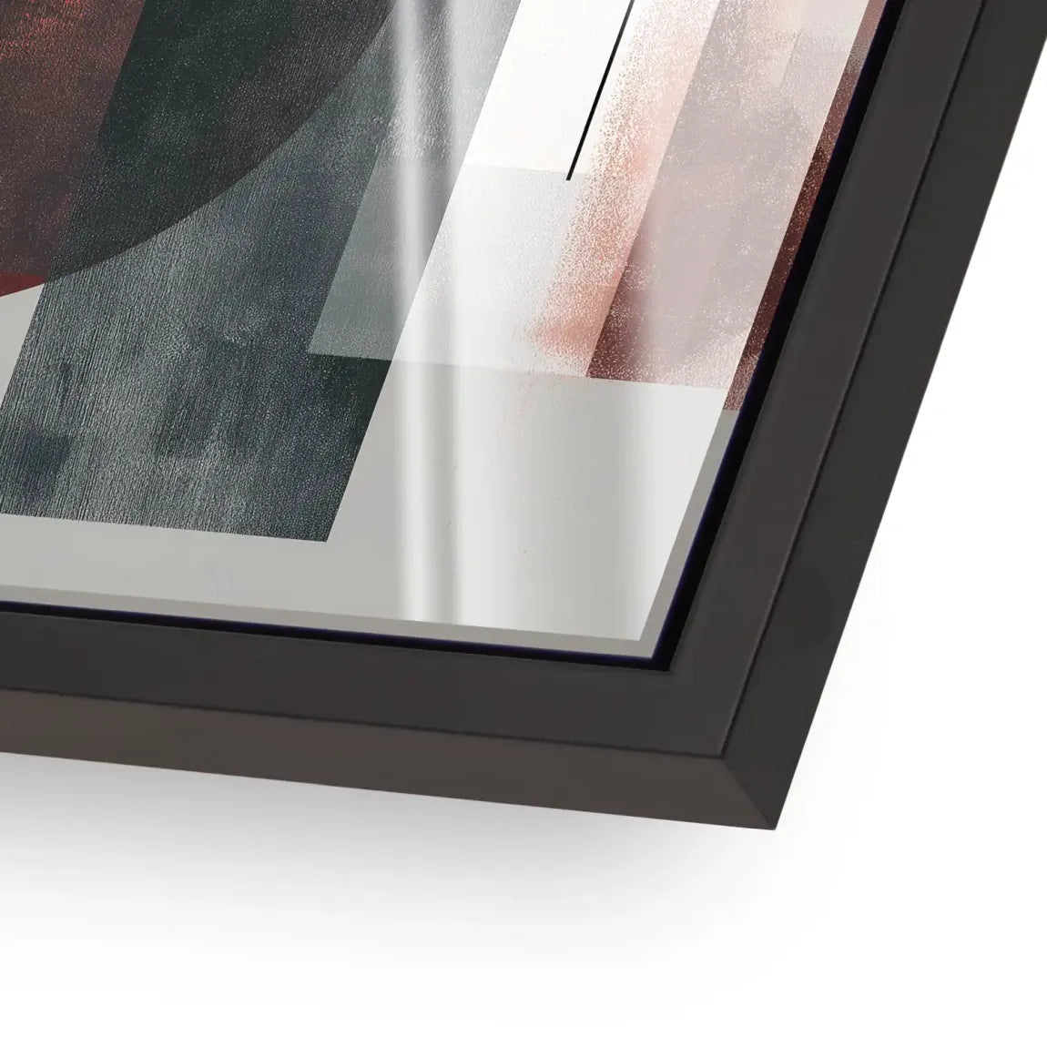 Abstrakte Geometrie Acrylglas Bild