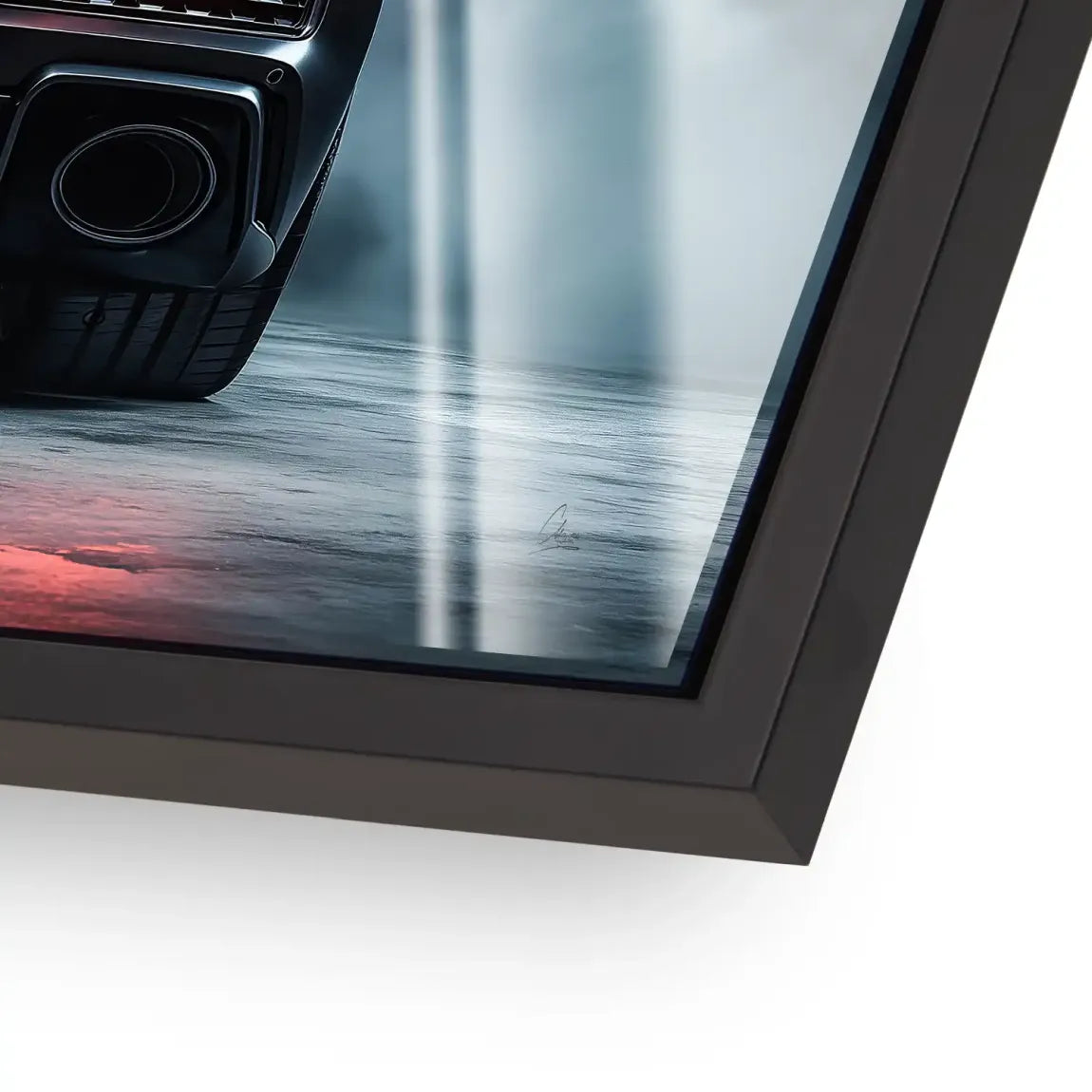 Audi R8 Dark Side Acrylglas Bild