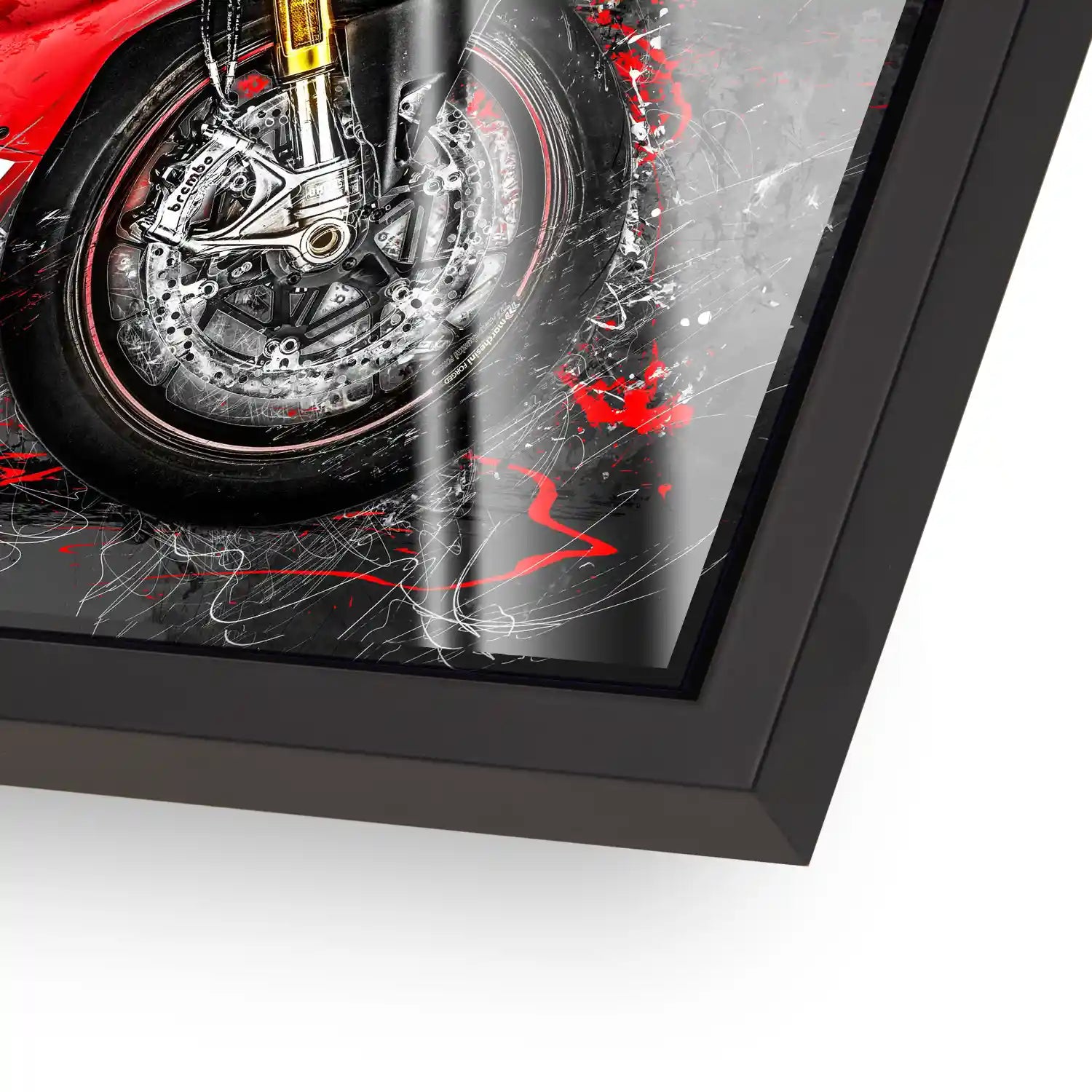 Ducati Panigale Abstrakt Acrylglas Bild INGALERIE