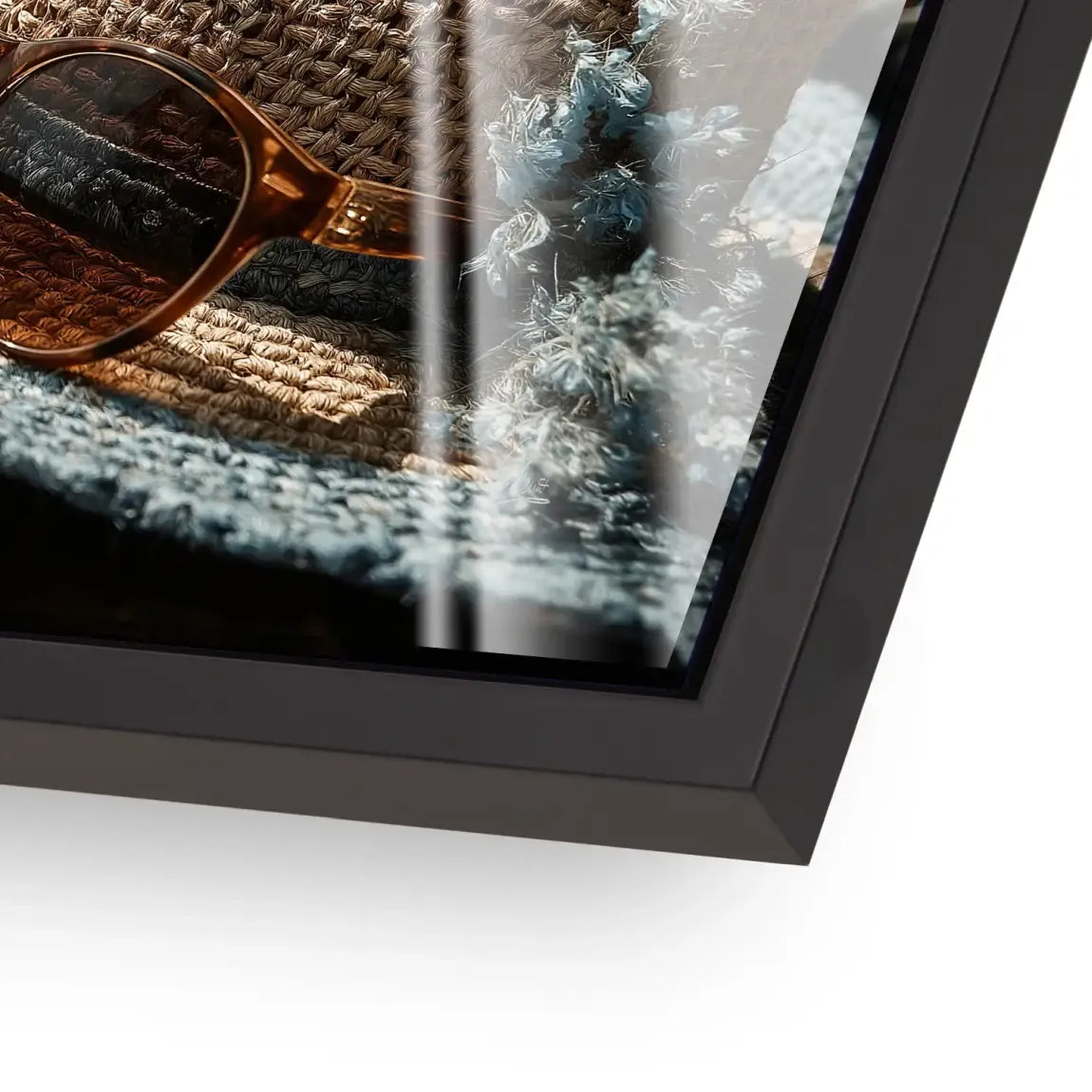 Blue Moments Acrylglas Bild