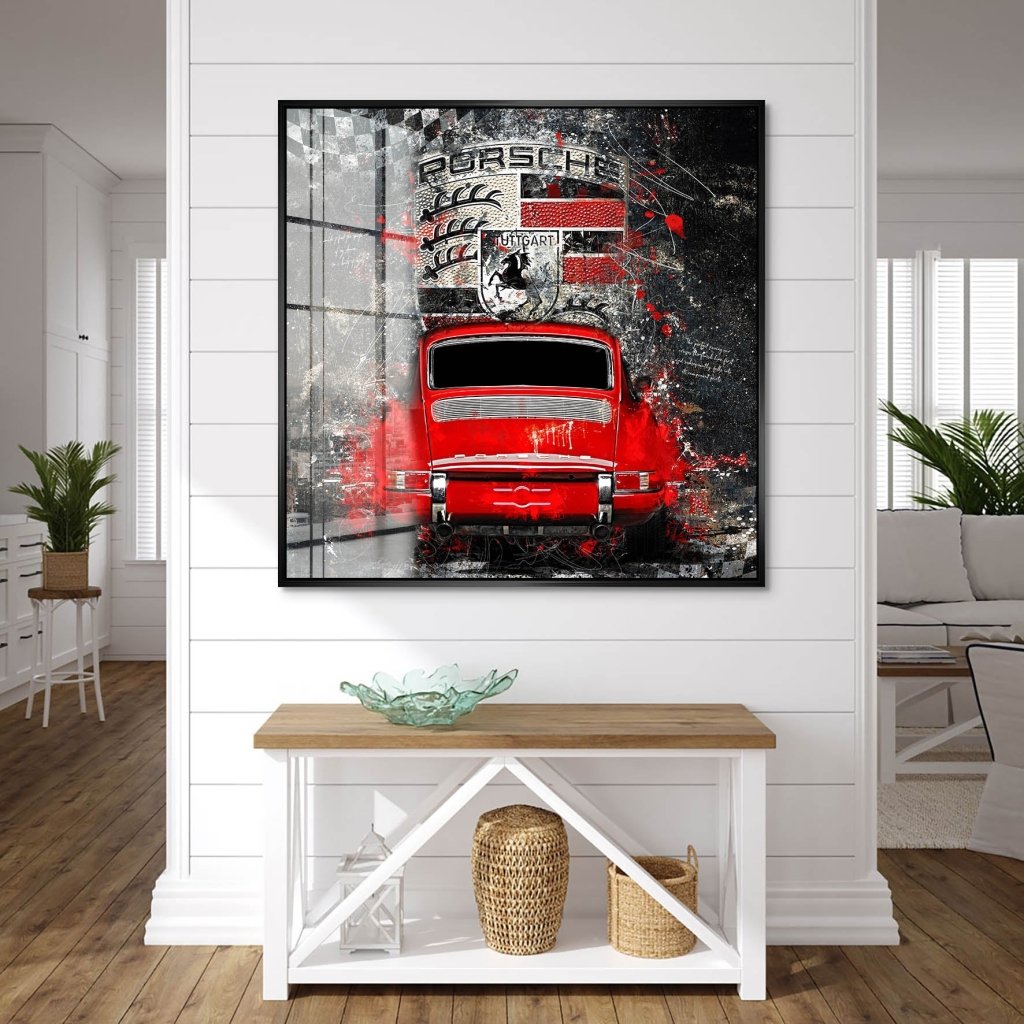 Porsche 911 Abstrakt Acrylglas Bild INGALERIE