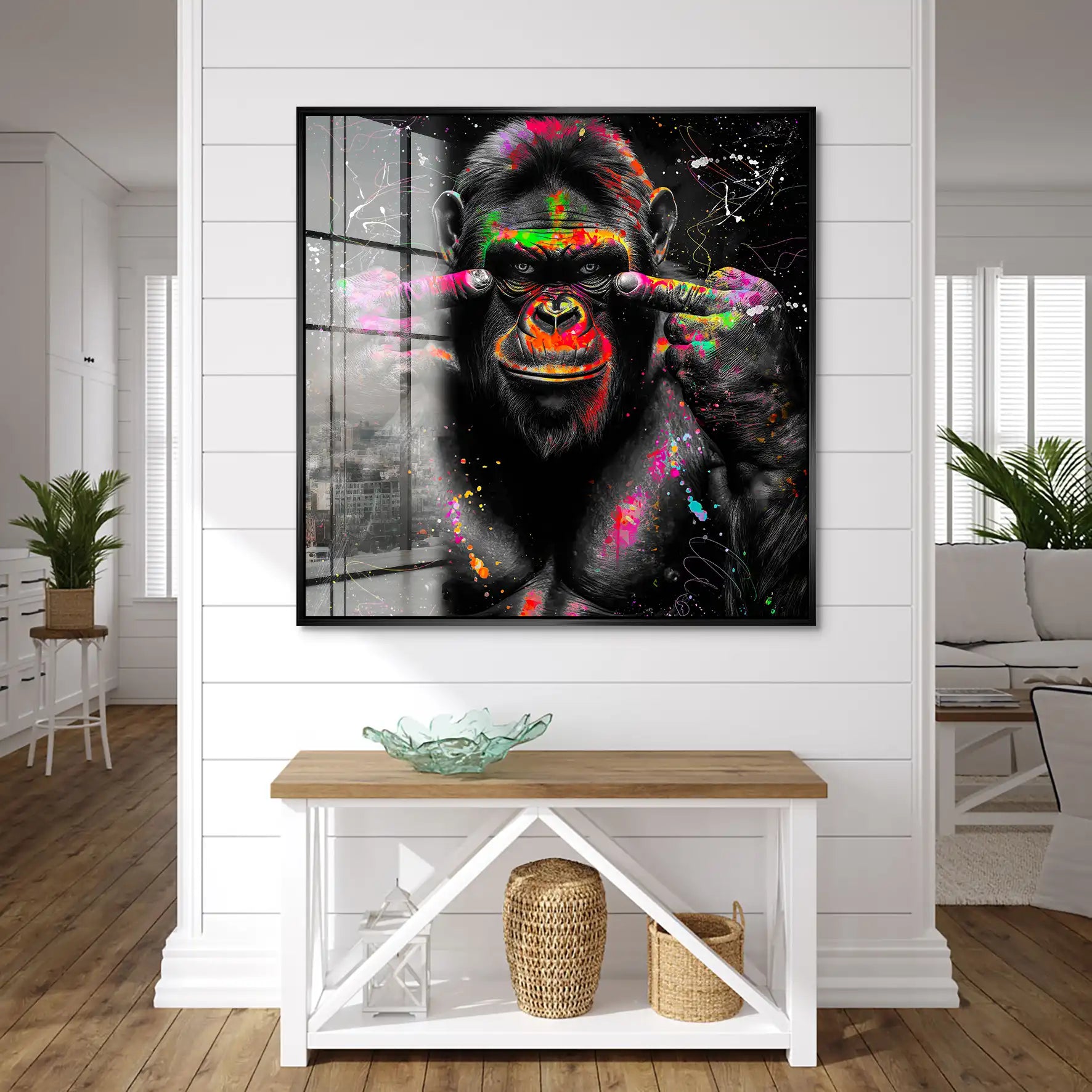 Bad Gorilla Acrylglas Bild INGALERIE