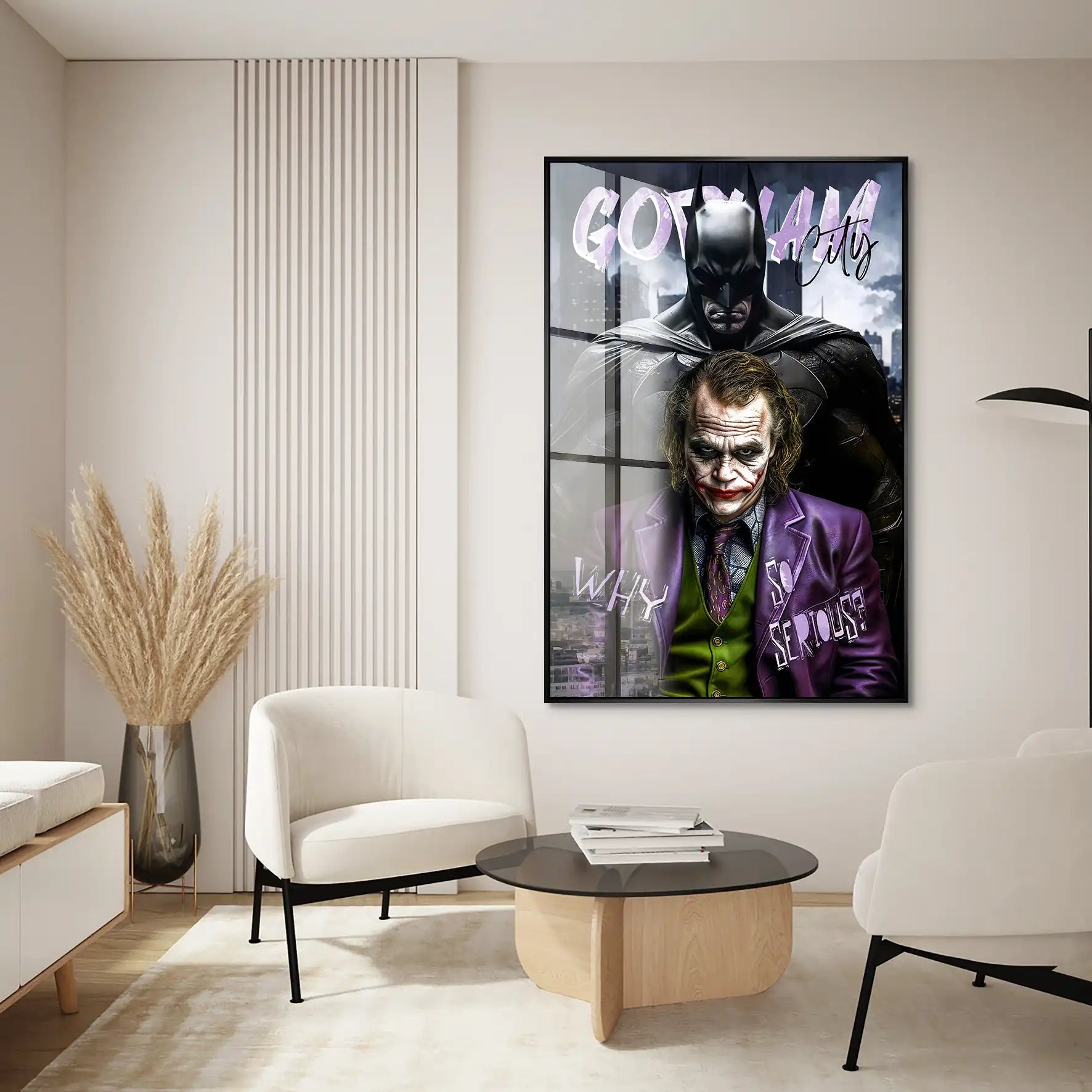 Batman Joker Acrylglas Bild INGALERIE