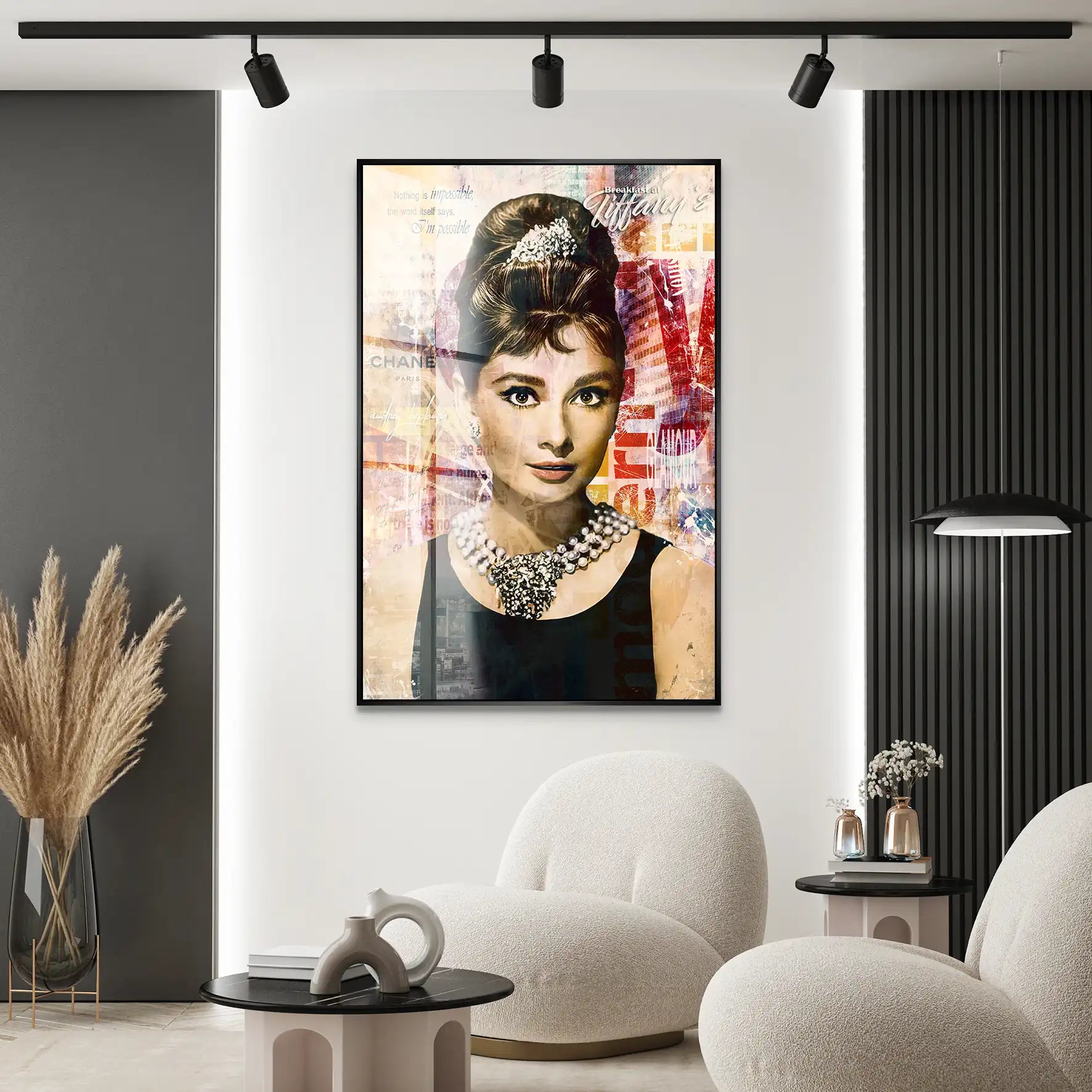 Audrey Glamour Art Acrylglas Bild INGALERIE