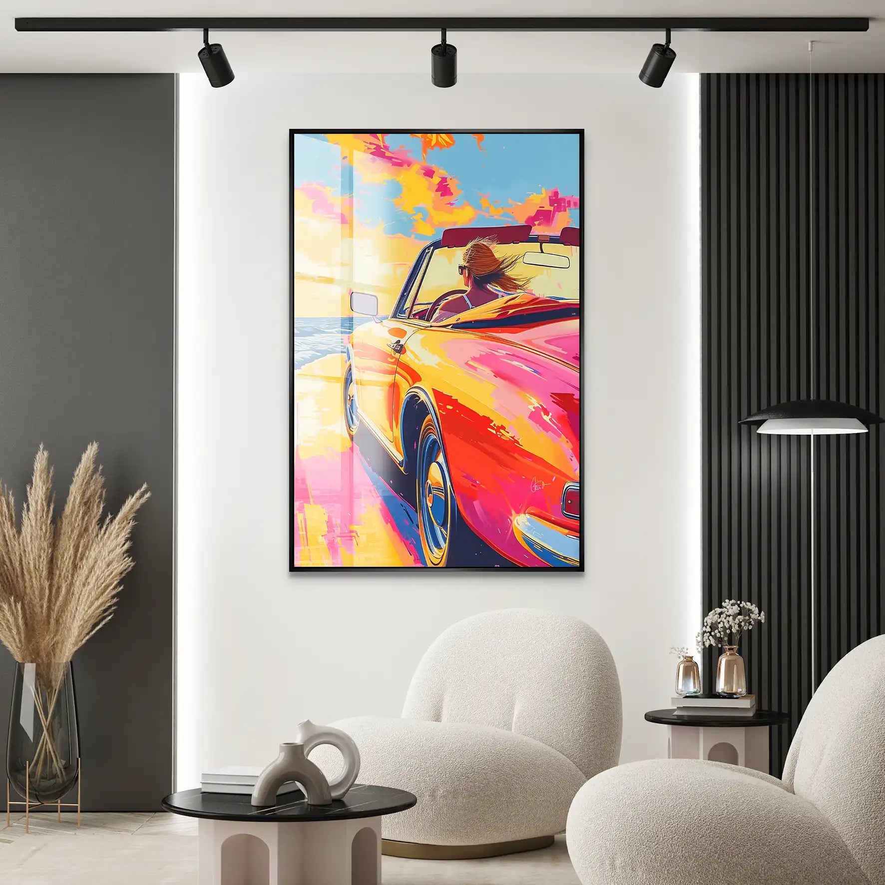 Beach Art Acrylglas Bild INGALERIE