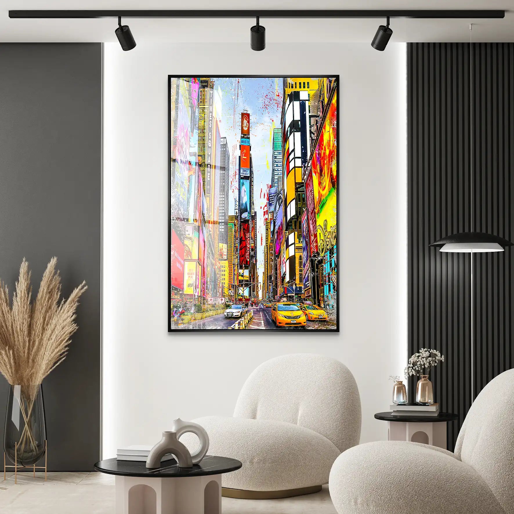 NY Times Square Acrylglas Bild INGALERIE