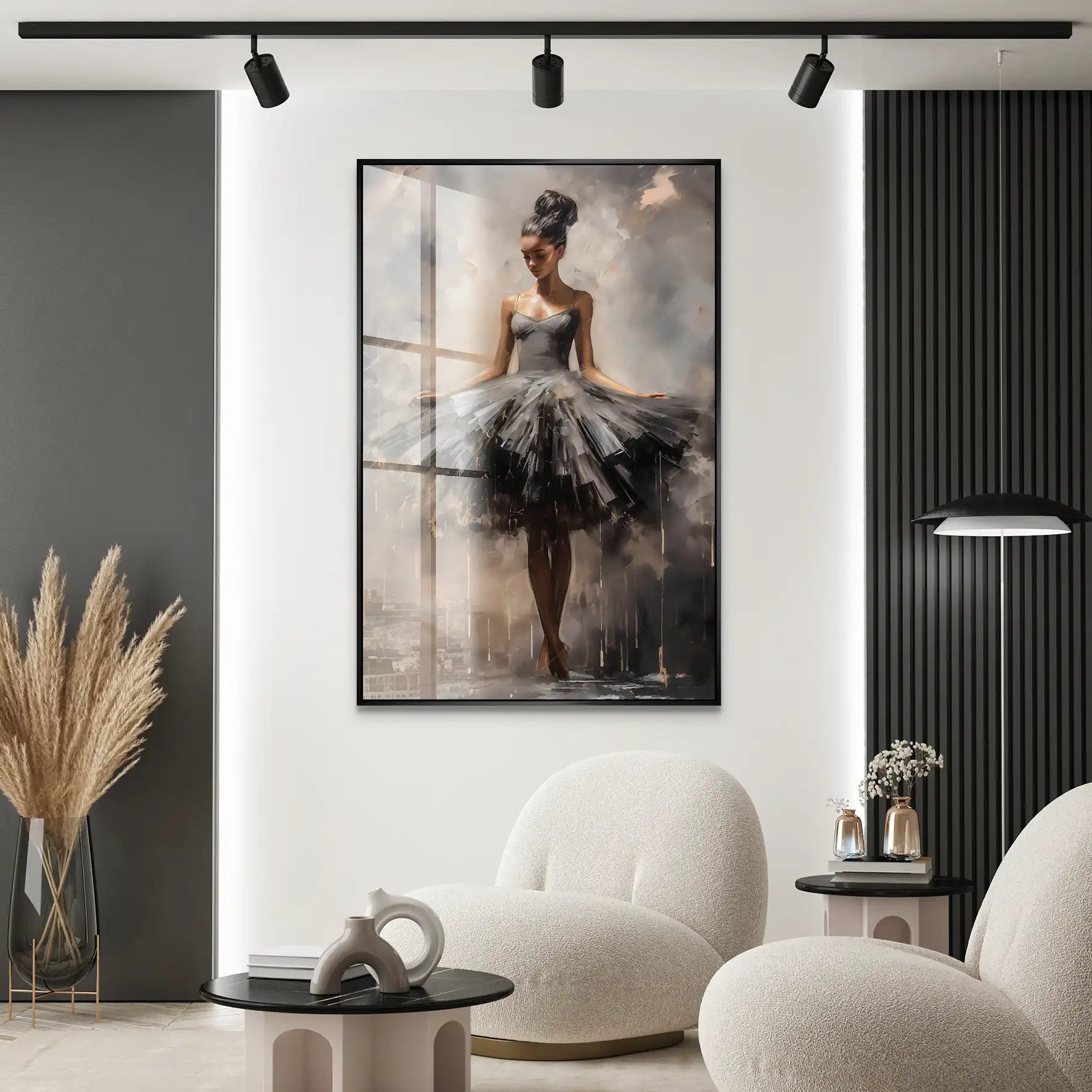 Ballerina Modern Style Acrylglas Bild INGALERIE