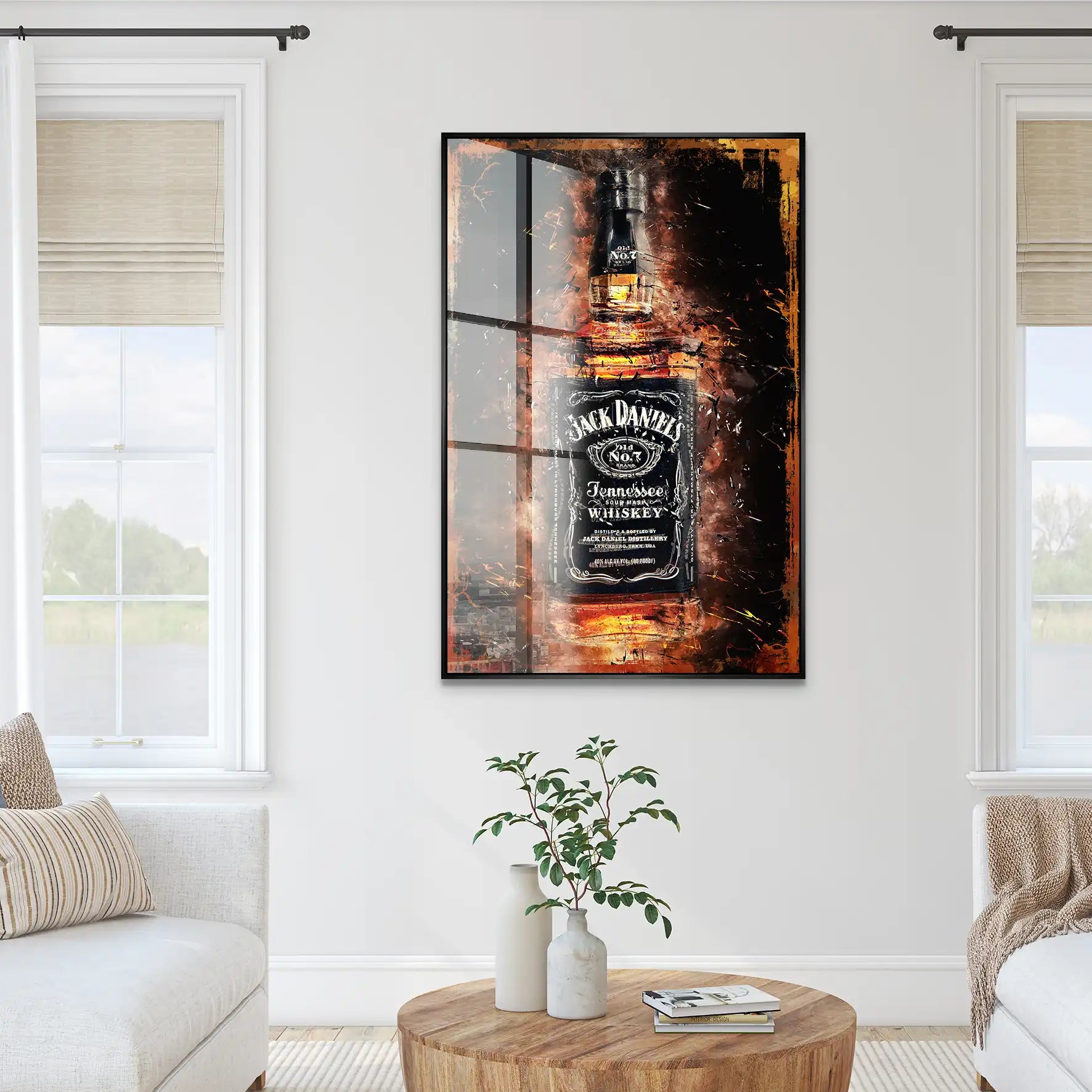 Jack Whisky Acrylglas Bild INGALERIE