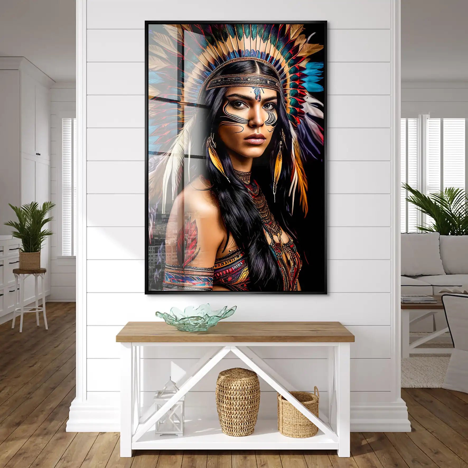 Beauty Apache Acrylglas Bild INGALERIE