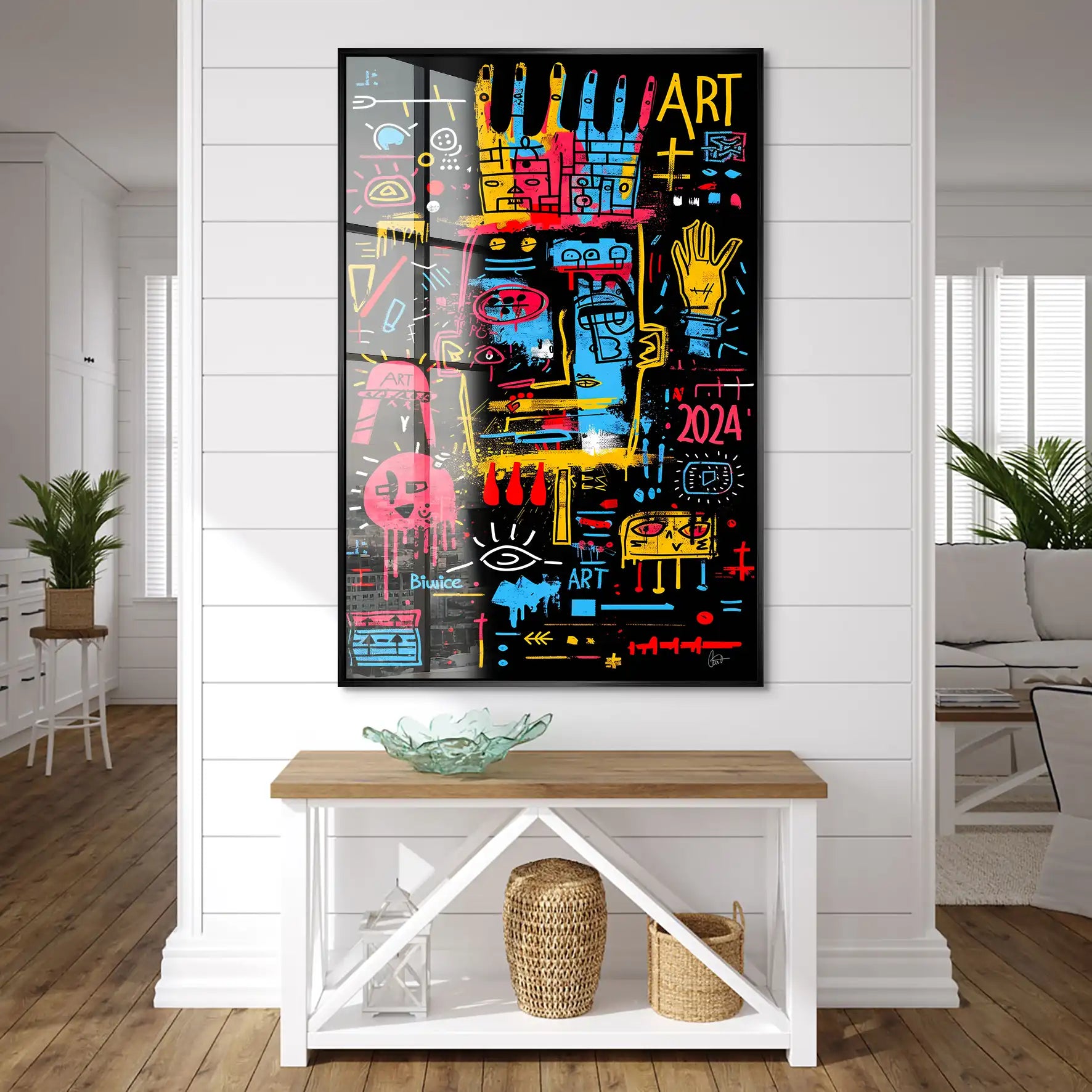 Basquiat Art Acrylglas Bild INGALERIE