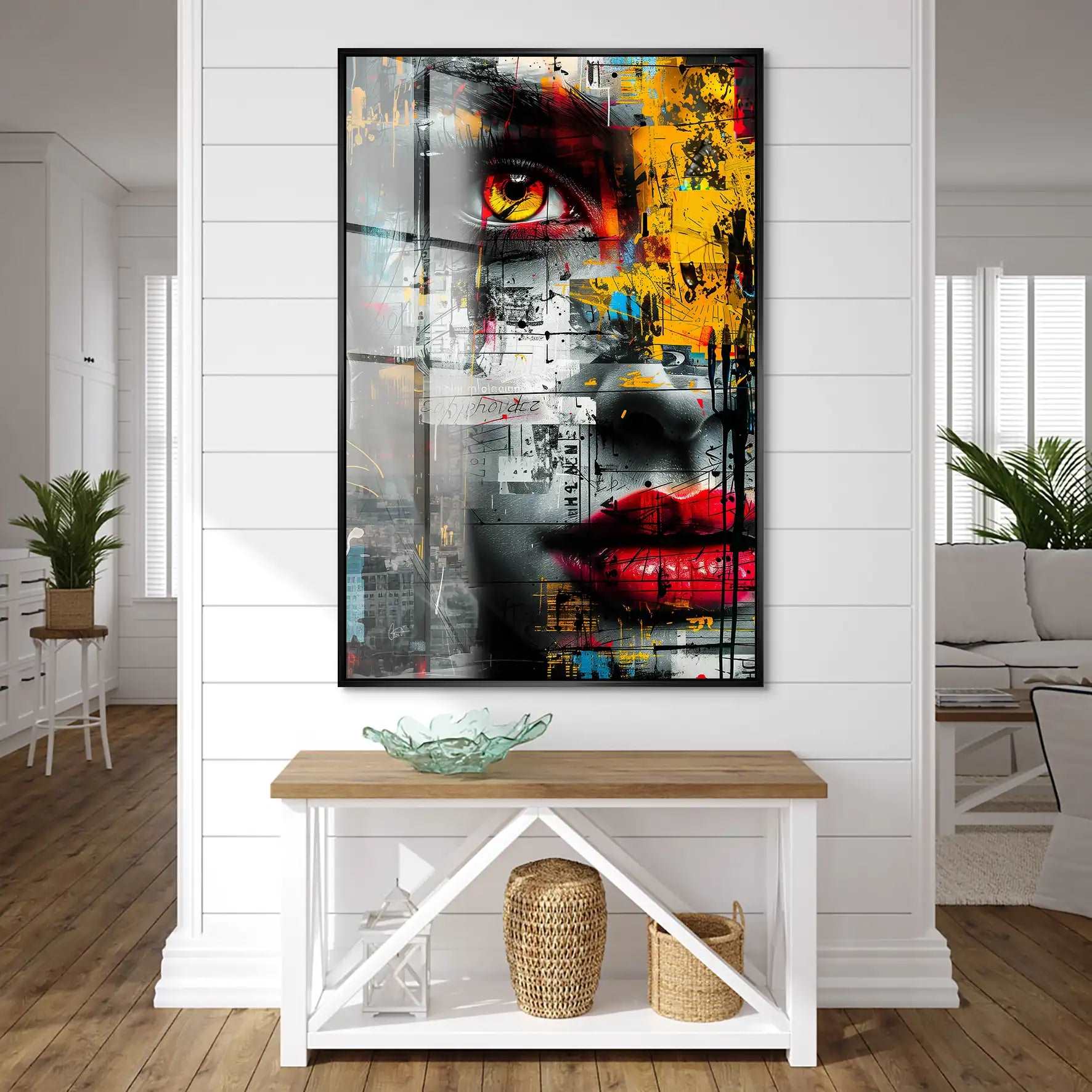 Abstrakt Art Beauty Acrylglas Bild INGALERIE