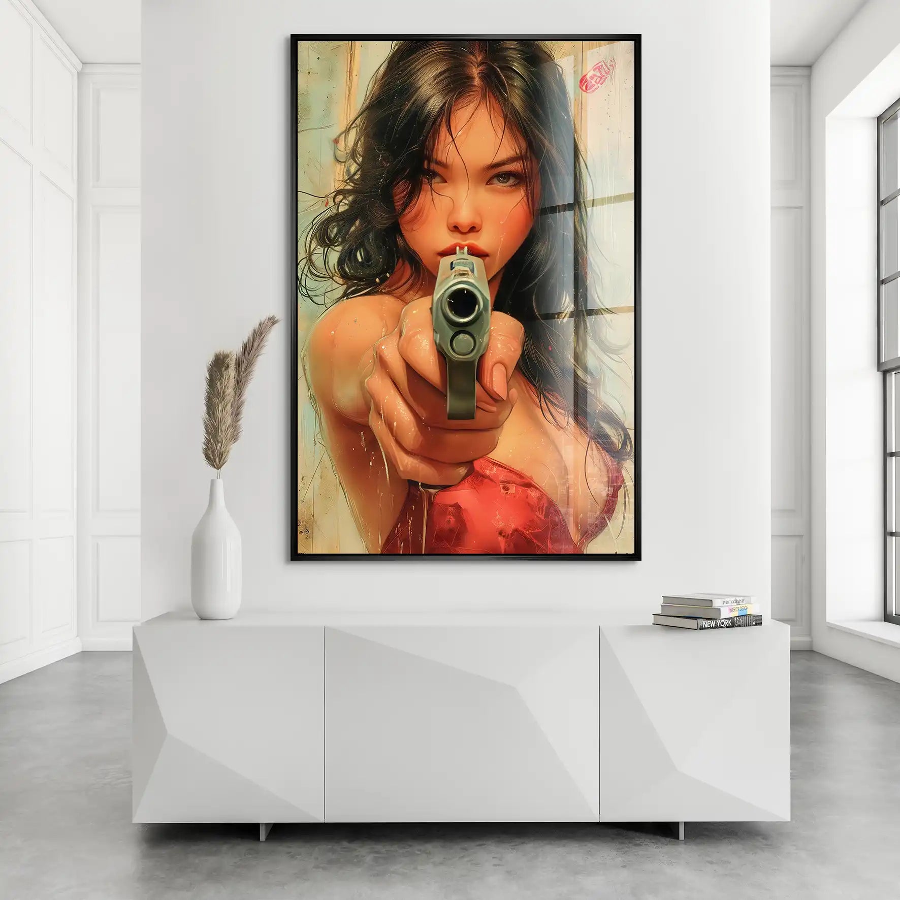 Gun Beauty Acrylglas Bild INGALERIE