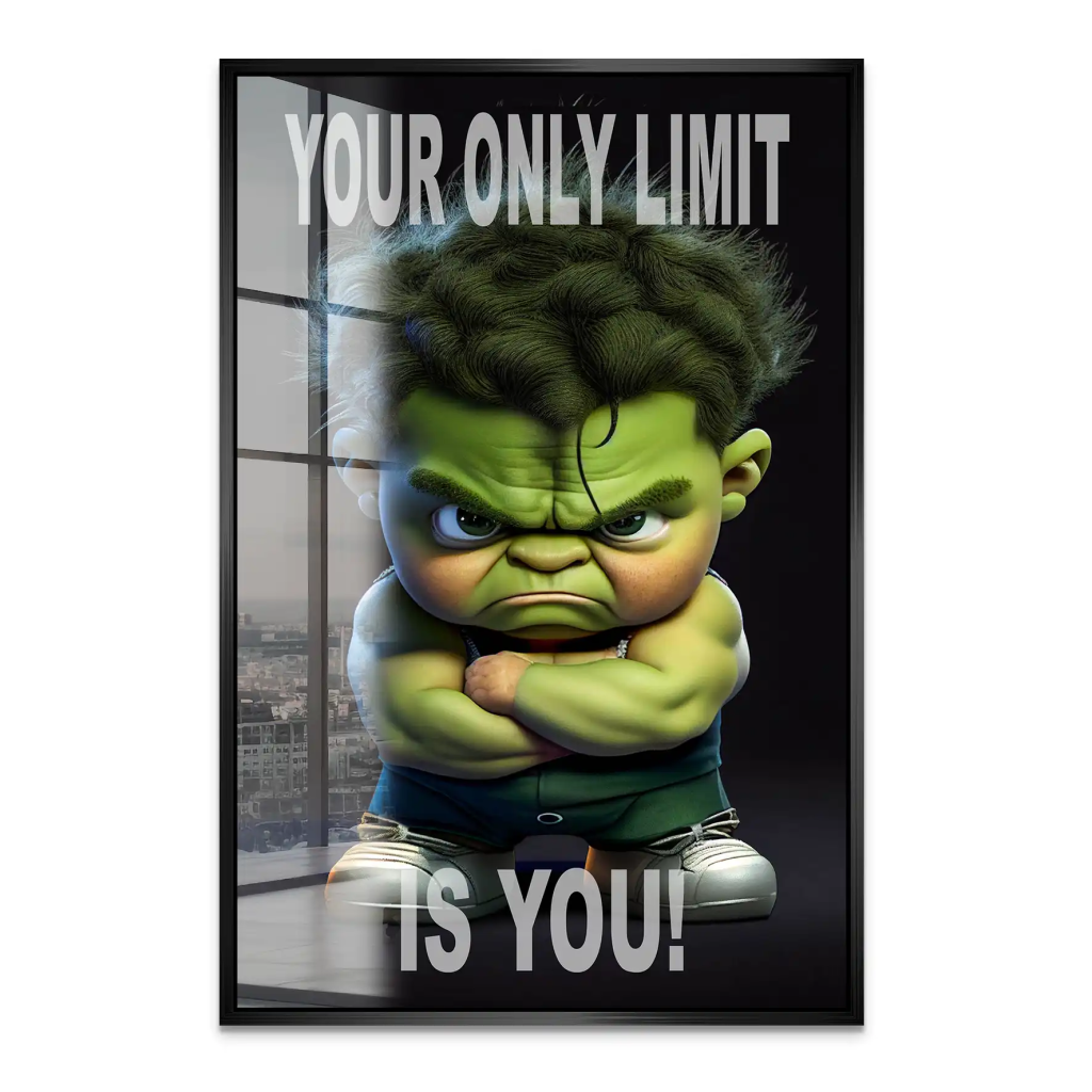 Hulk Your Limit Acrylglas Bild INGALERIE