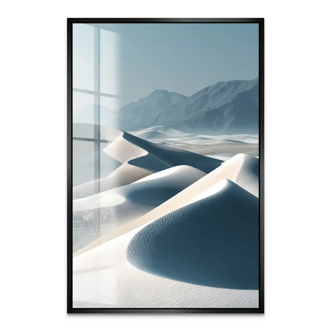 Zeit aus Sand Acrylglas Bild