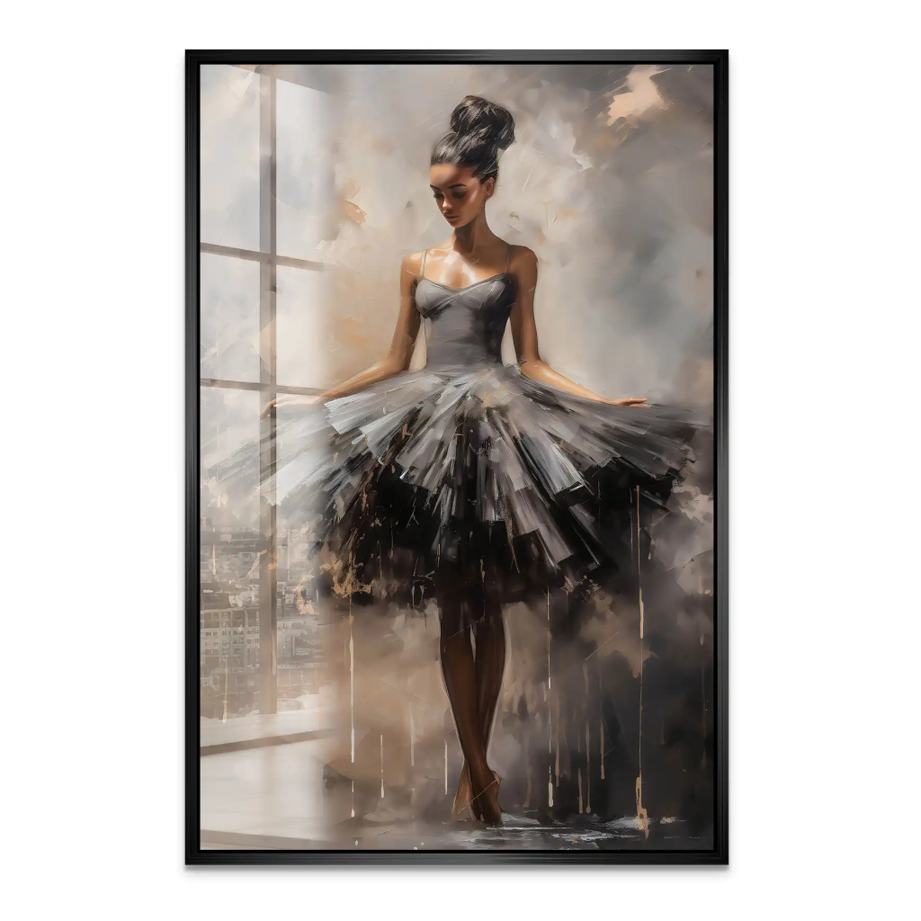 Ballerina Modern Style Acrylglas Bild INGALERIE