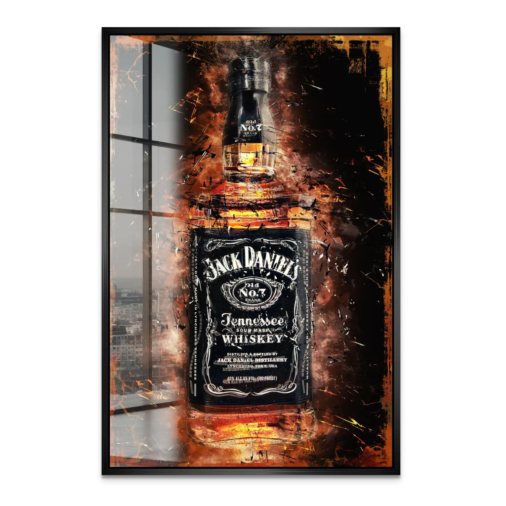 Jack Whisky Acrylglas Bild INGALERIE