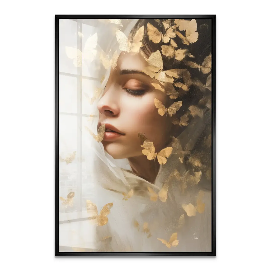 Whisper of Butterflies Acrylglas Bild - INGALERIE | Dein Onlineshop für moderne Wandbilder