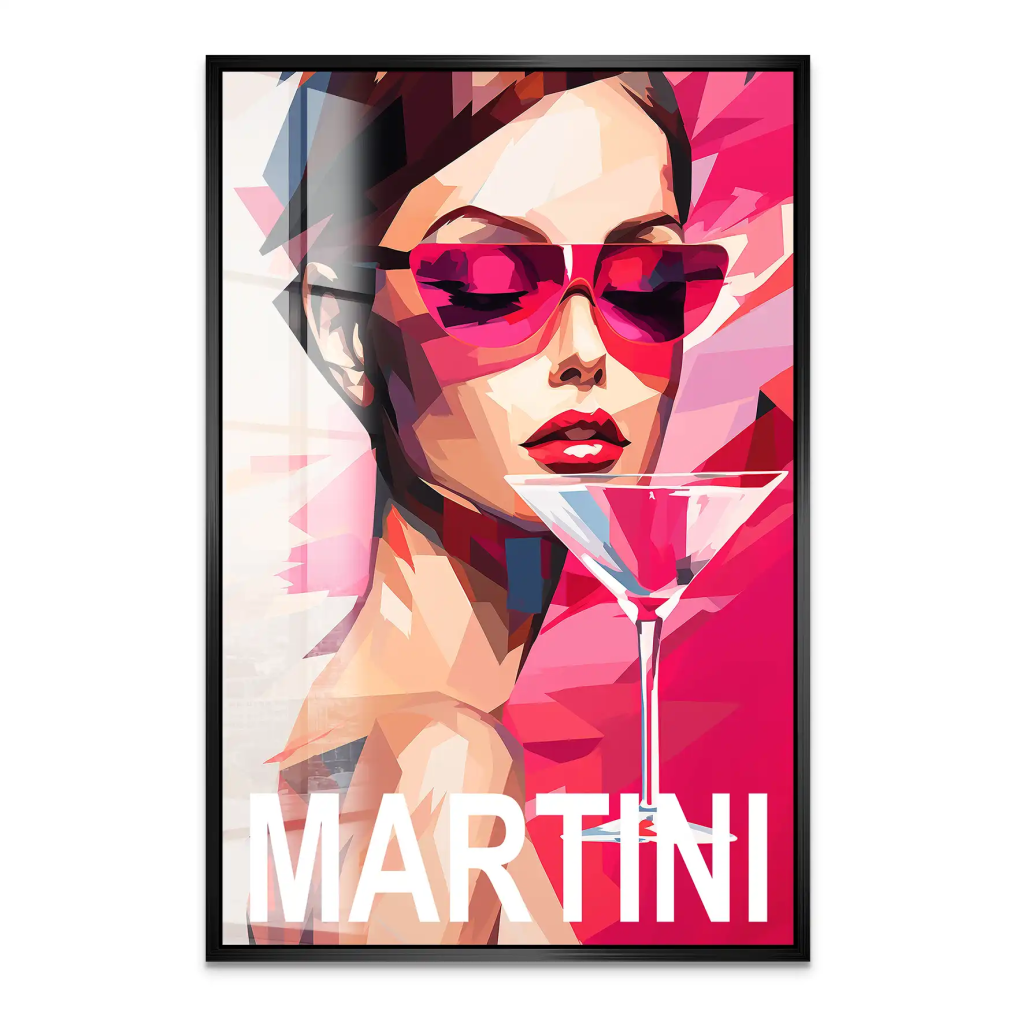 Martini Lifestyle Acrylglas Bild INGALERIE